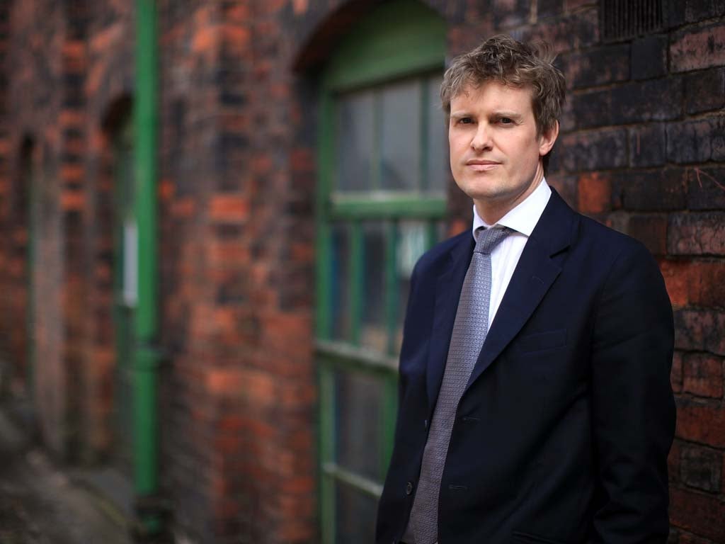 Tristram Hunt parliamentary candidate for the Labour party poses for pictures as he canvasses in Stoke On Trent on April 15, 2010 in Stoke-on-Trent, Staffordshire.