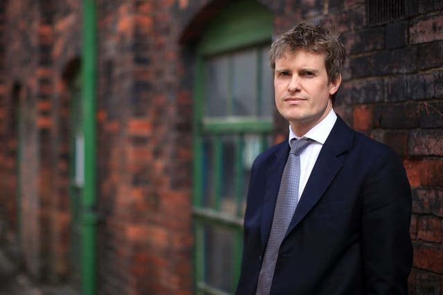 Tristram Hunt parliamentary candidate for the Labour party poses for pictures as he canvasses in Stoke On Trent on April 15, 2010 in Stoke-on-Trent, Staffordshire. 