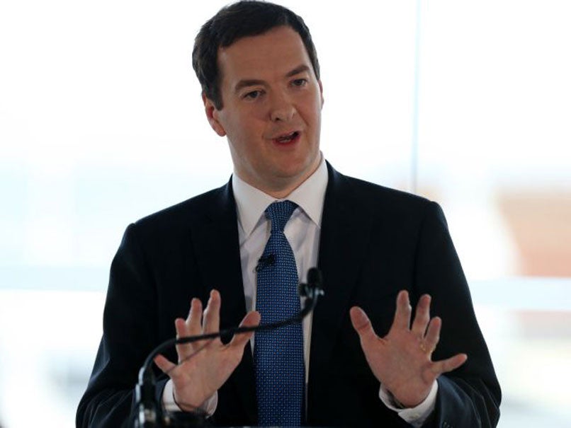 George Osborne made the comments during a speech in Edinburgh