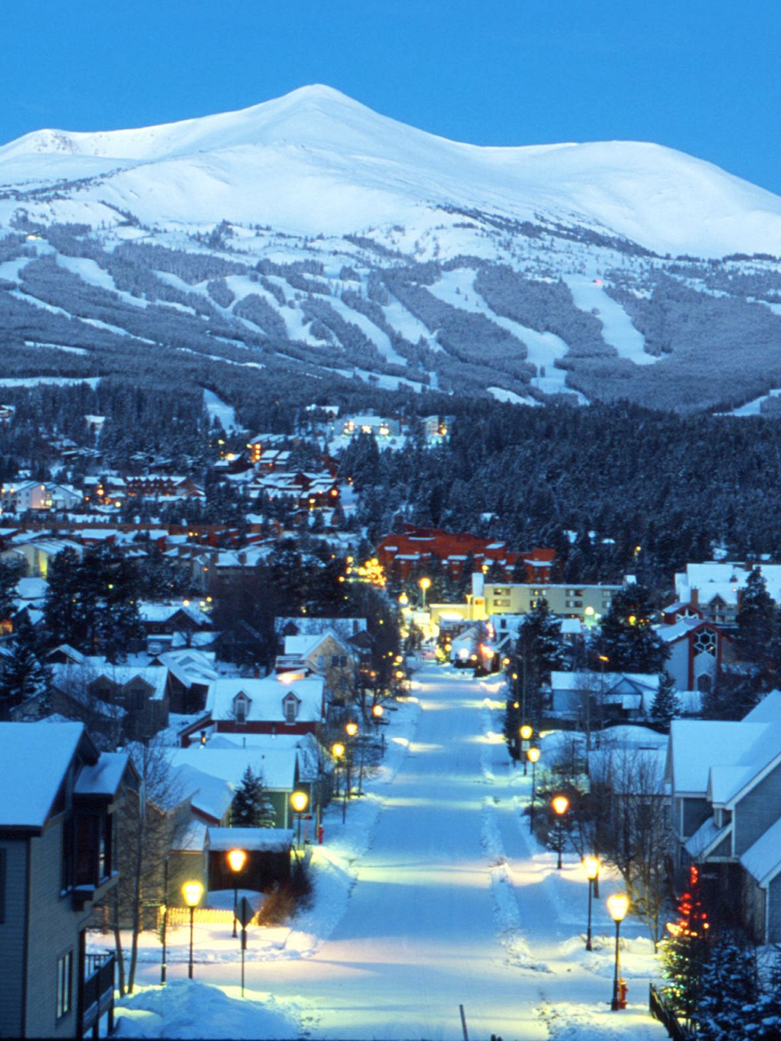 Main drag: Breckenridge in Colorado