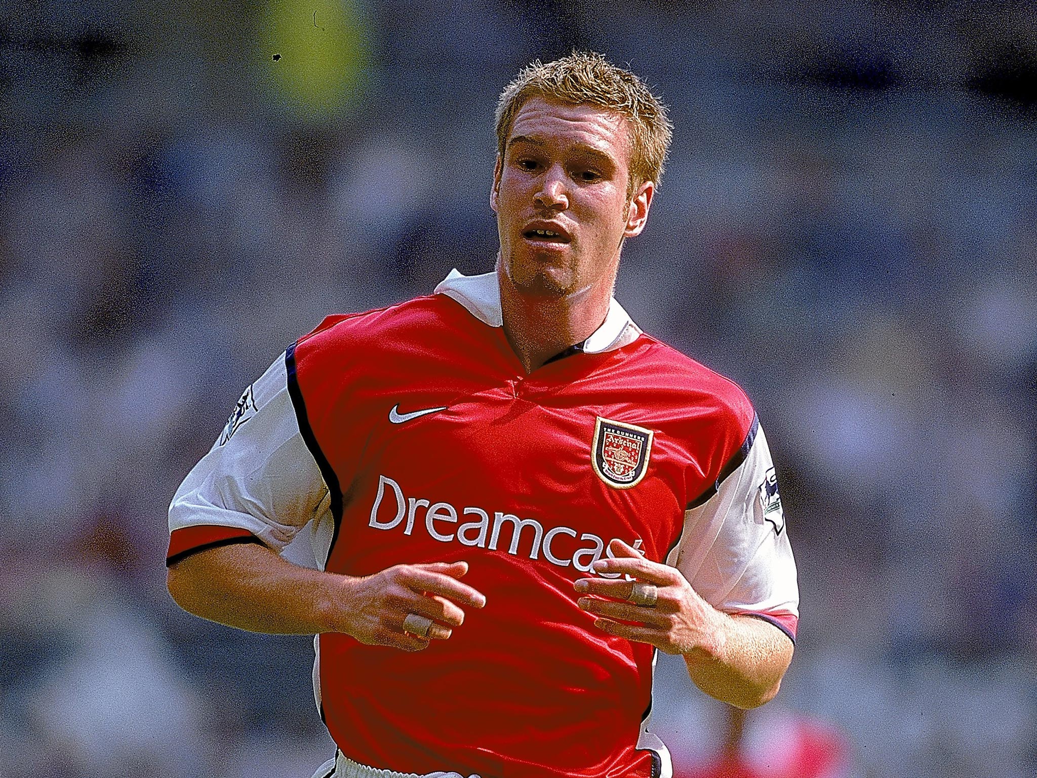 Rhys Weston back when he used to play for Arsenal