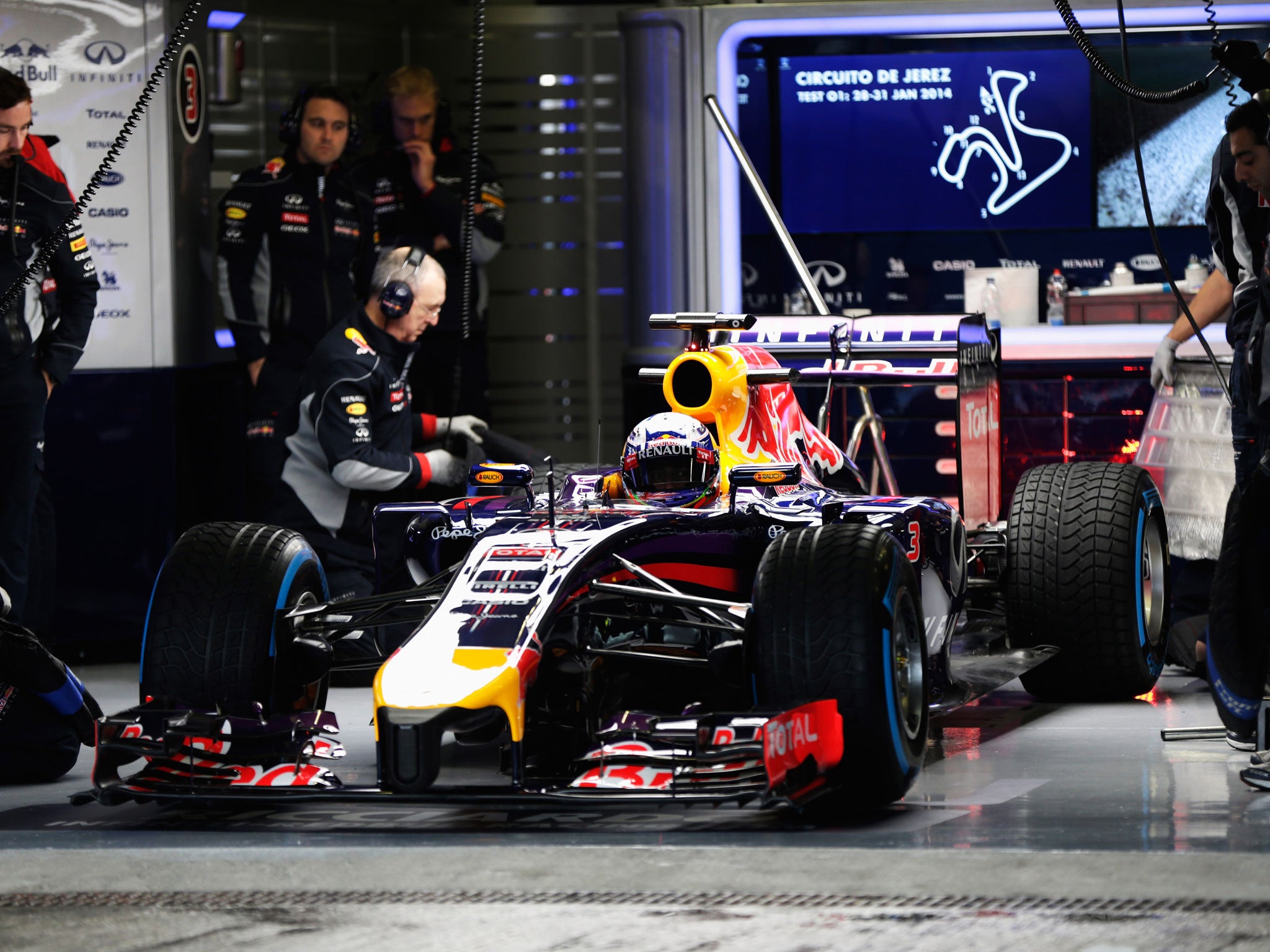 Red Bull's engine suppliers have said that while their pre-season troubles aren't fatal, they are some way behind Mercedes and Ferrari