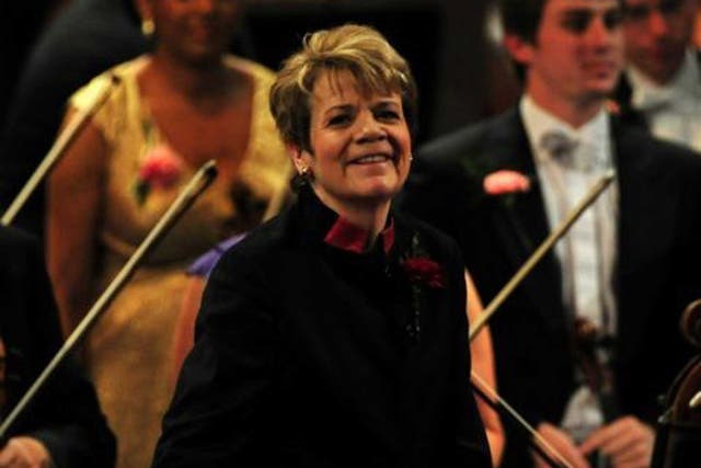 Music makers: Conductor Marin Alsop