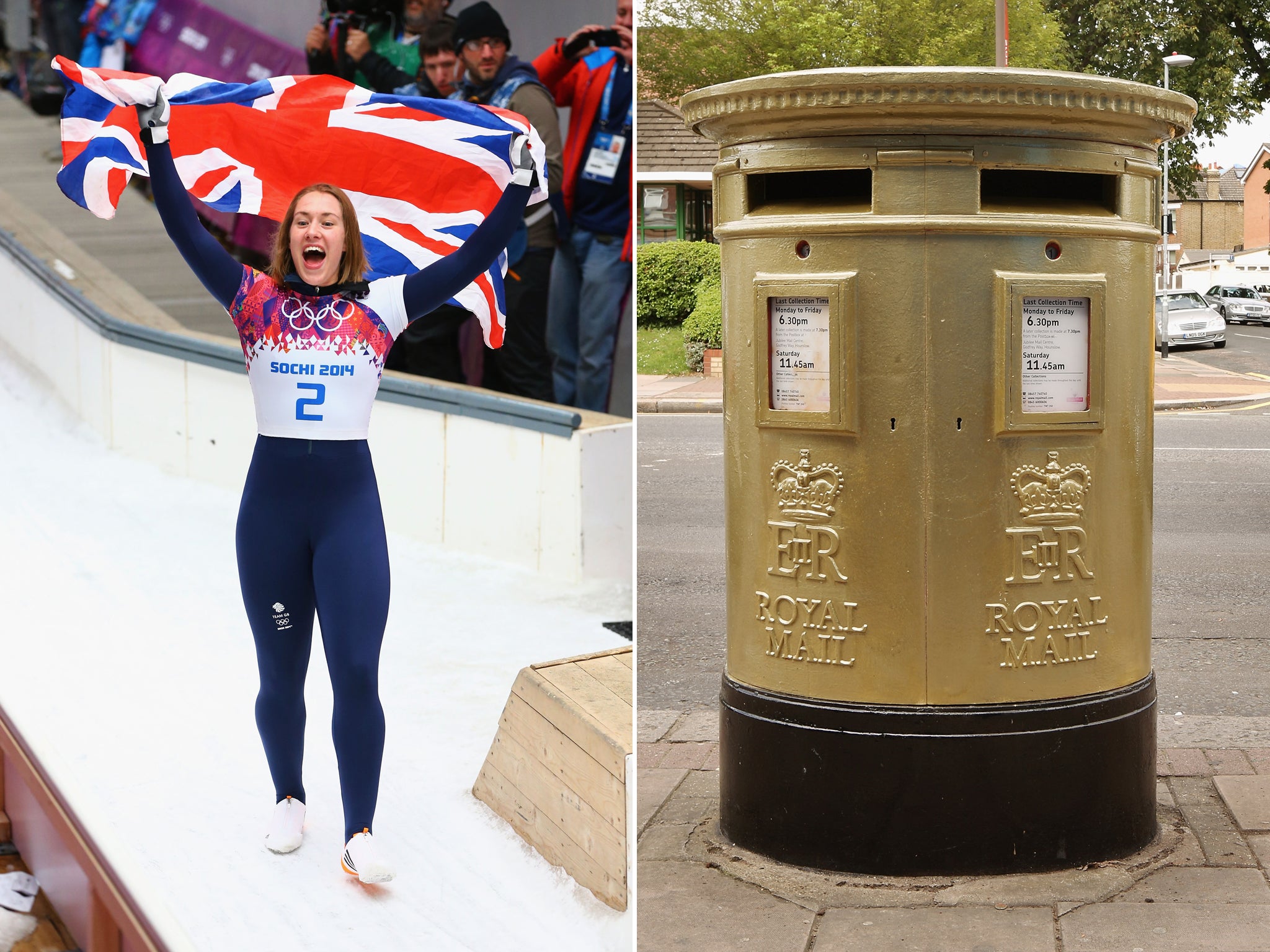 Royal Mail have rejected talk of dedicating a postbox in Sevenoaks to Lizzy Yarnold for her Sochi skeleton gold medal