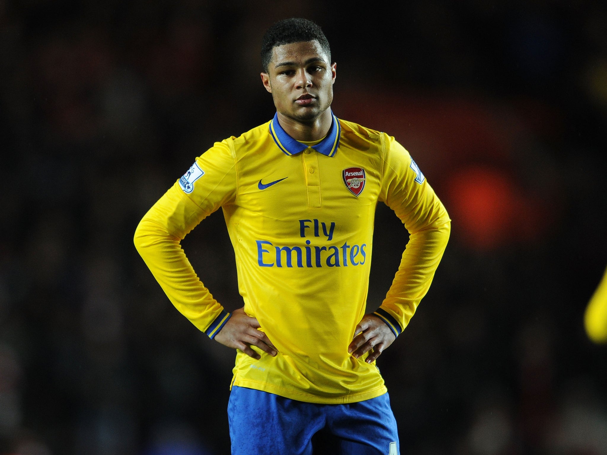 Serge Gnabry is hoping to take advantage of any first-team chances that come his way