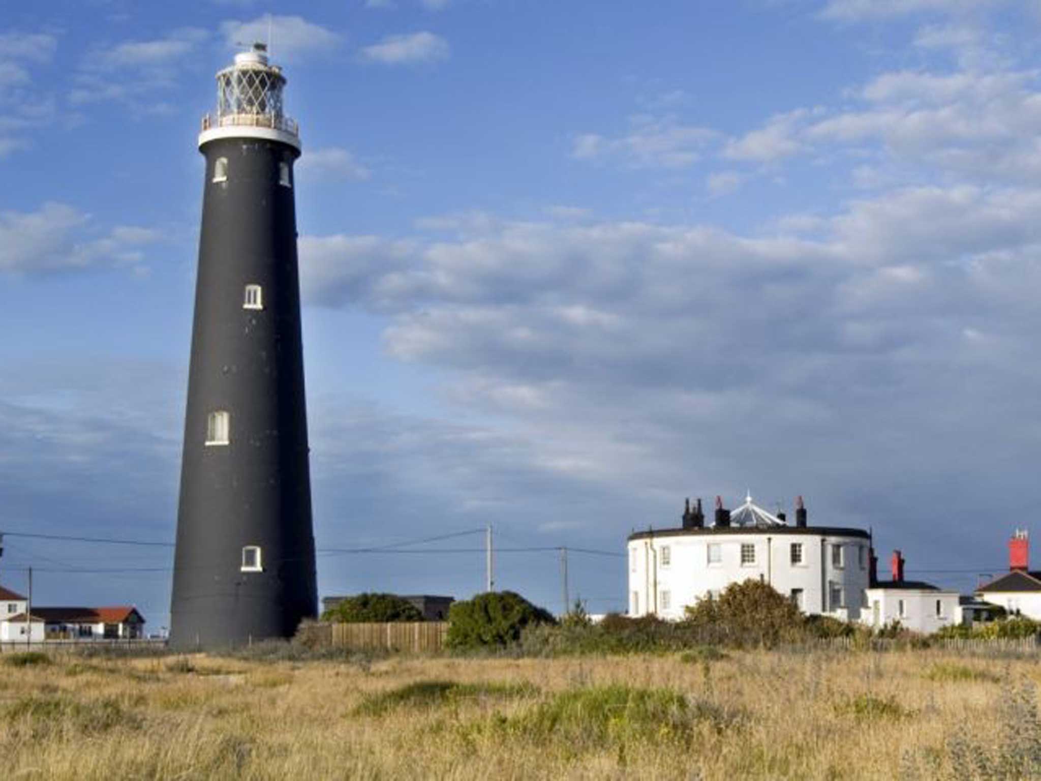 Dungeness Lighthouse in Romney Marsh