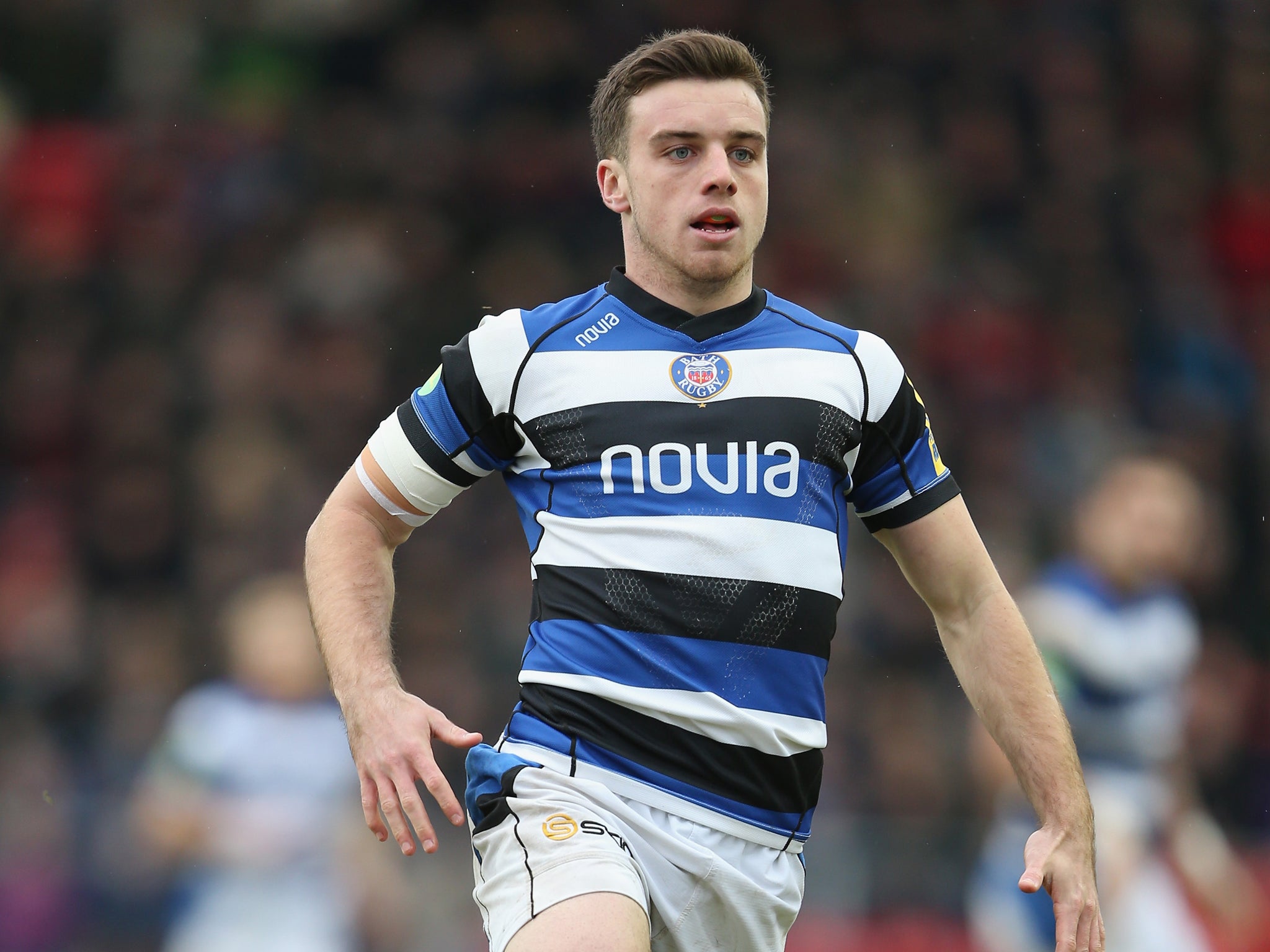 Bath and England fly-half George Ford scores 12 points in his side's victory over Exeter Chiefs