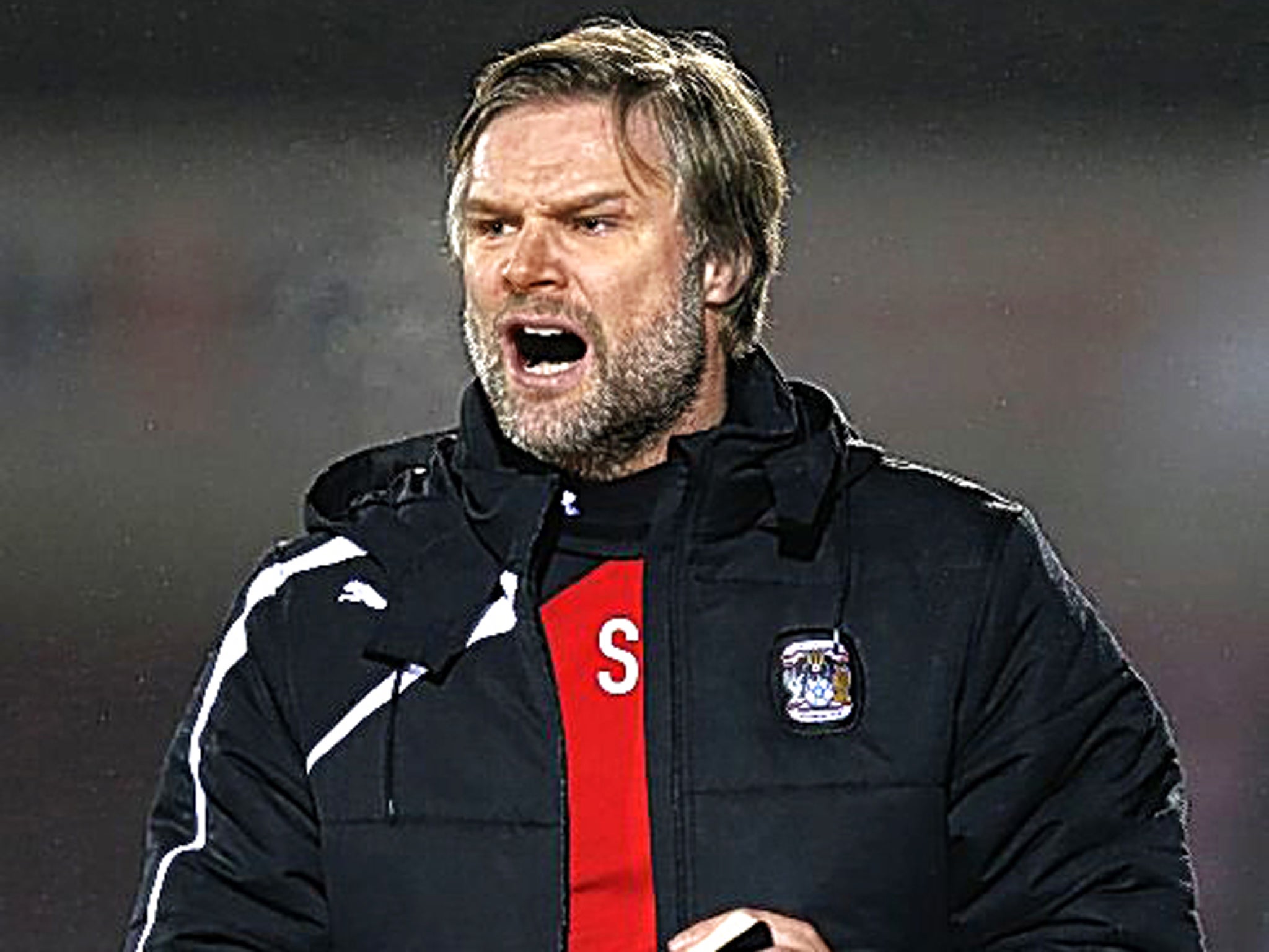 Coventry manager Steven Pressley