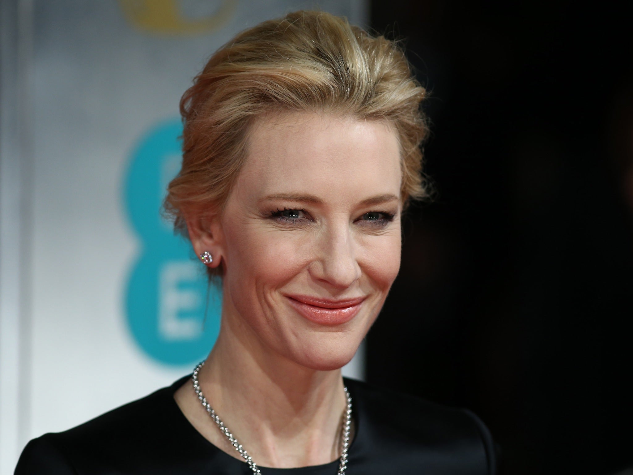 Cate Blanchett on the red carpet at the Baftas 2014