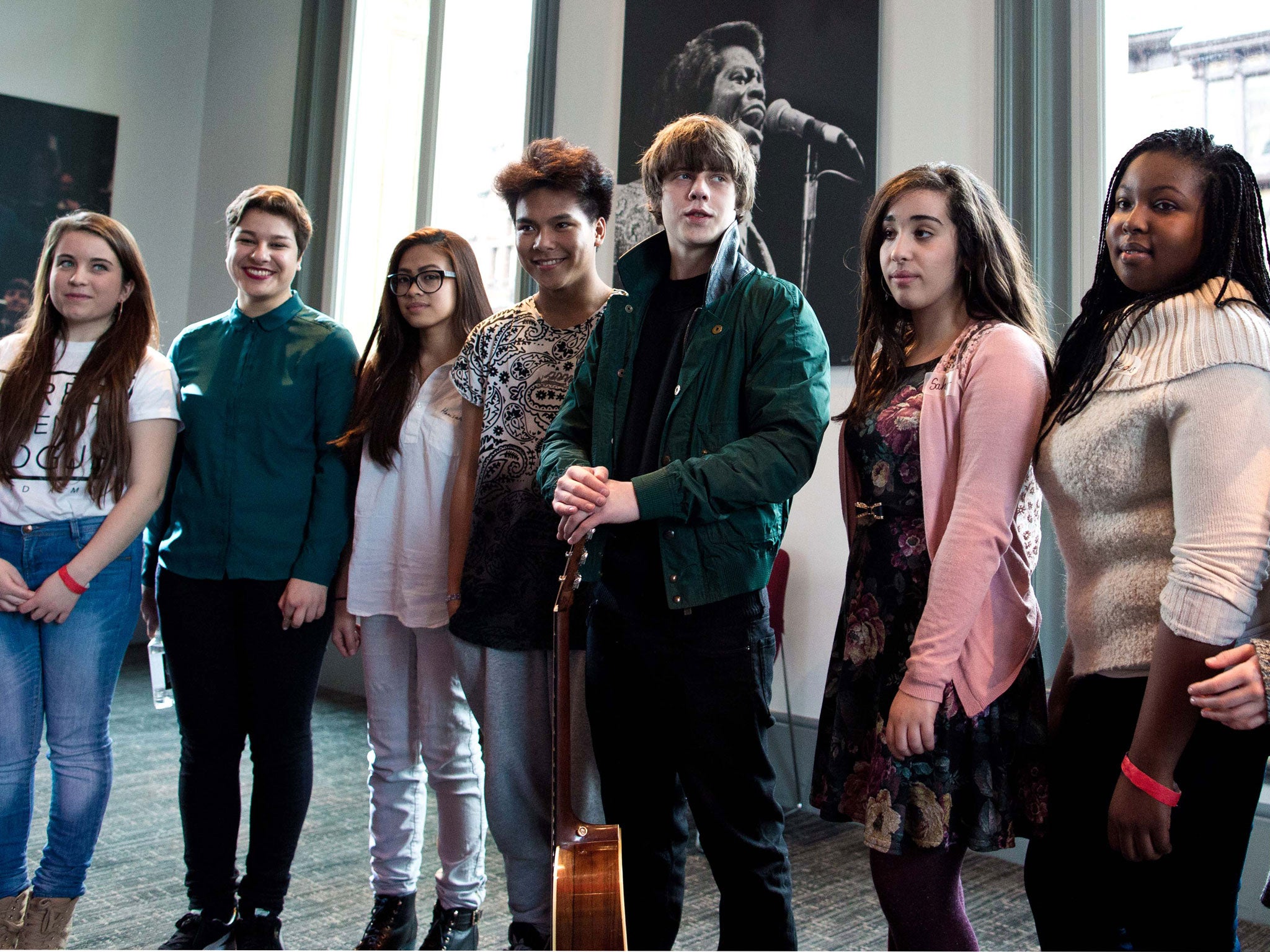 The students will be joining Jake on stage to perform with him at his 'Albert Session' concert this Friday