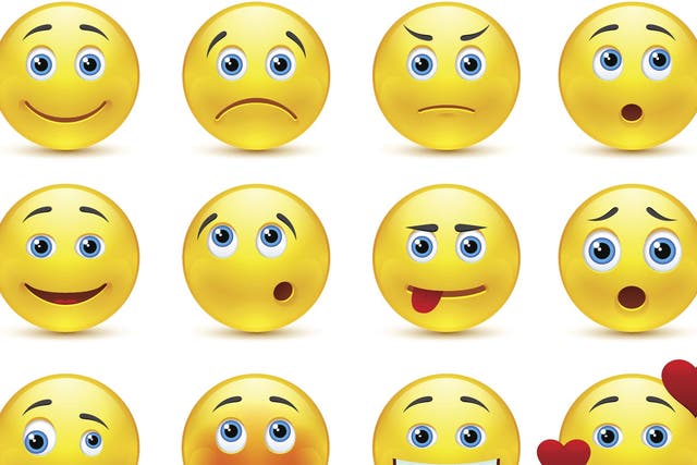 Shiny, happy people: the range of emoticons is now enormous