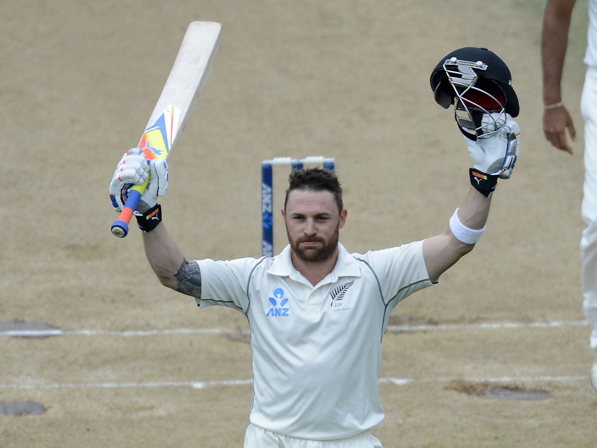 New Zealand captain Brendon McCullum became the first Black Caps player to surpass a triple-century with his 302 against India
