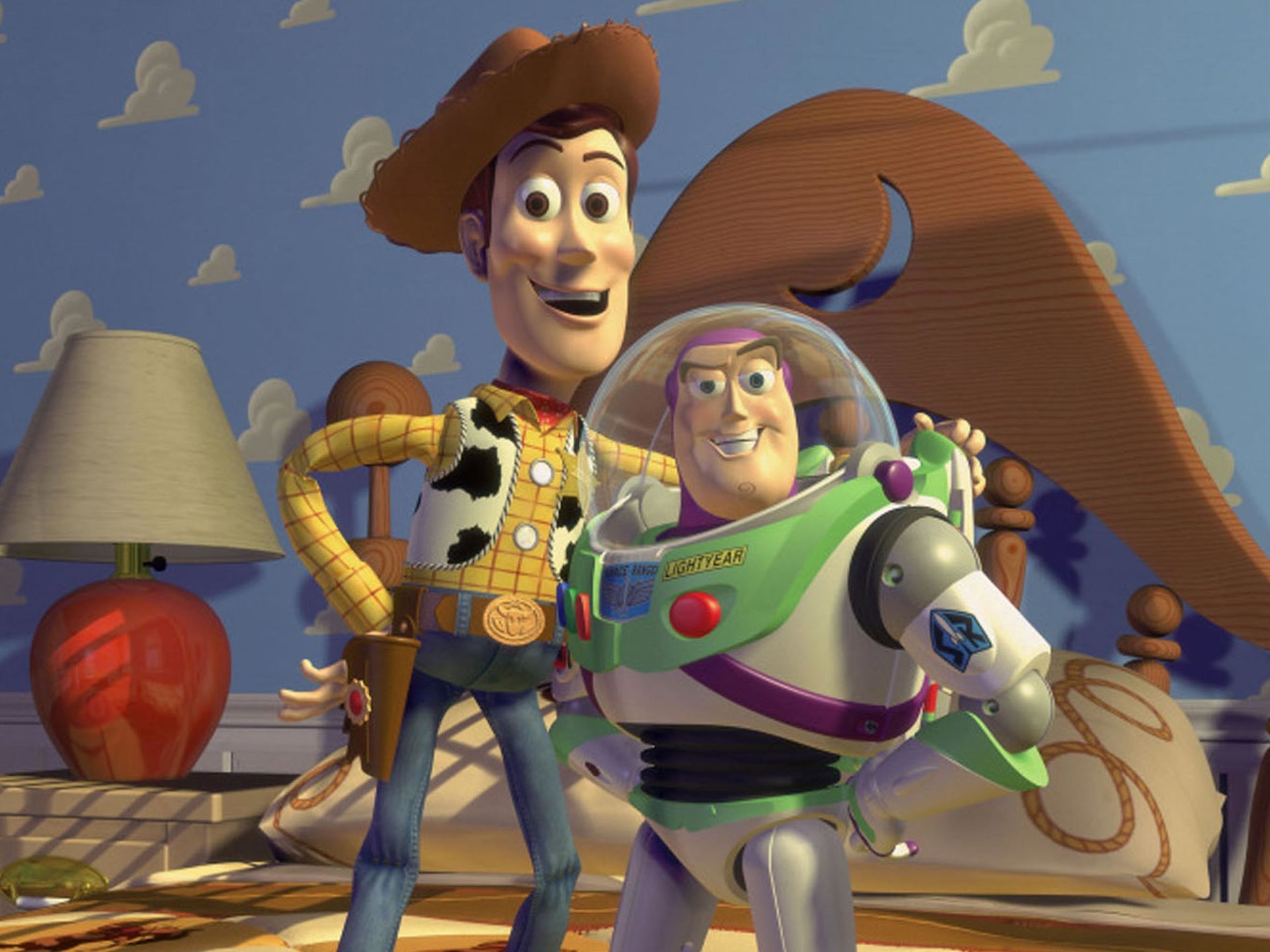 woody and buzz painting