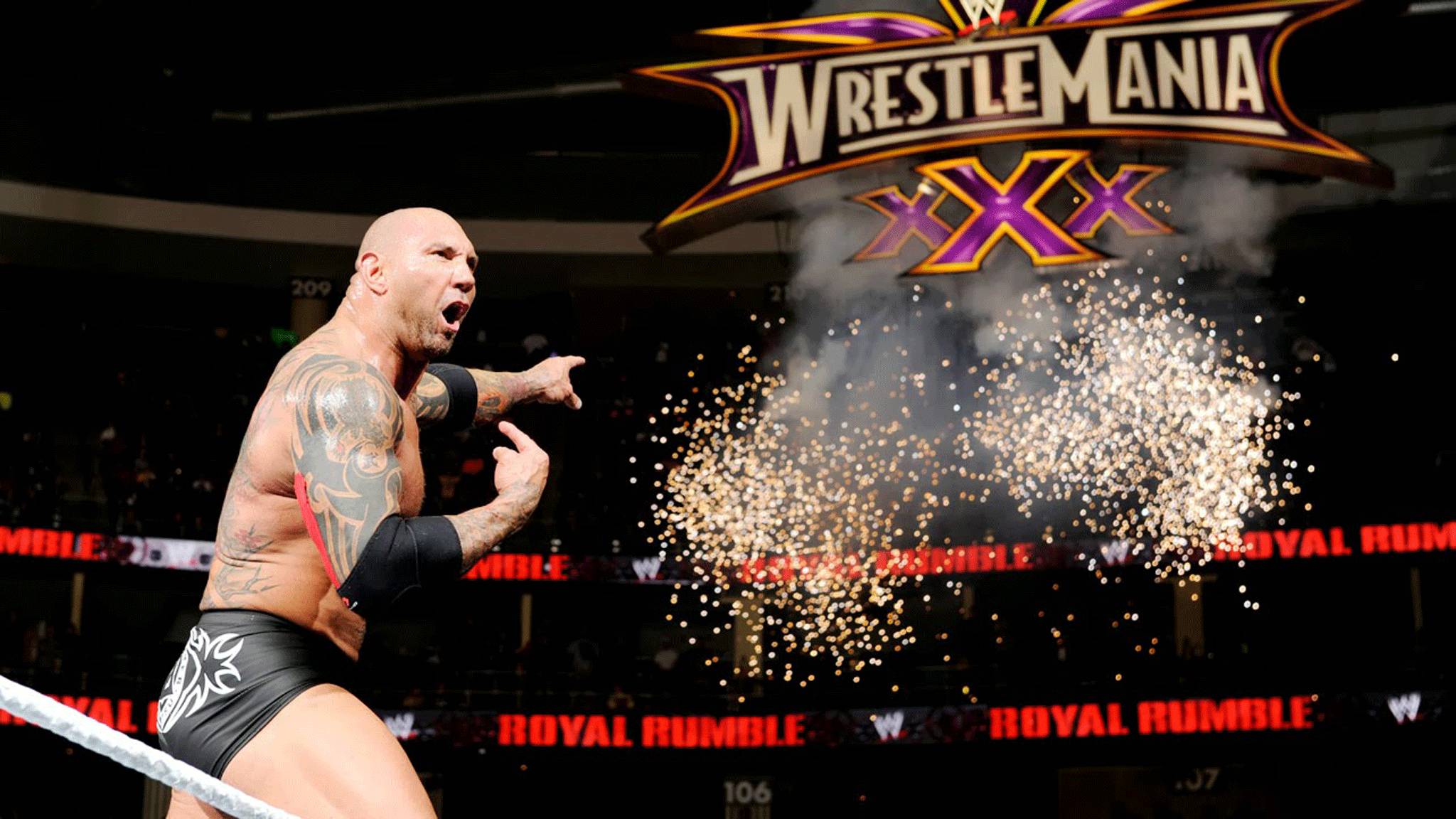 Batista will be at Wrestlemania - will you be tuning in?