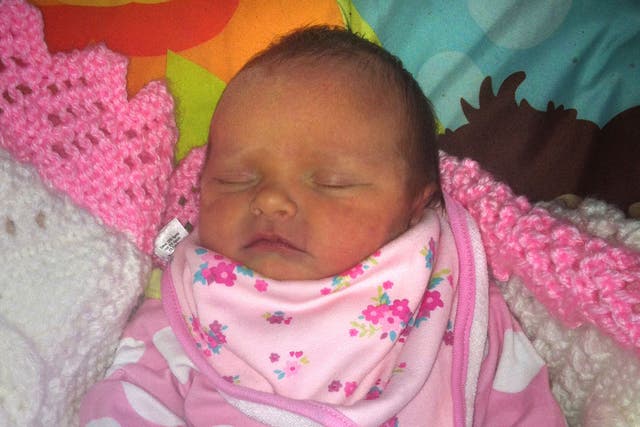Eliza-Mae Mullane died after the family dog pulled her from her pram and bit her