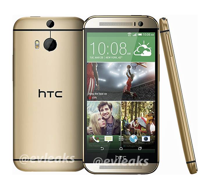First leaked image of the HTC One 2014 via @evleaks