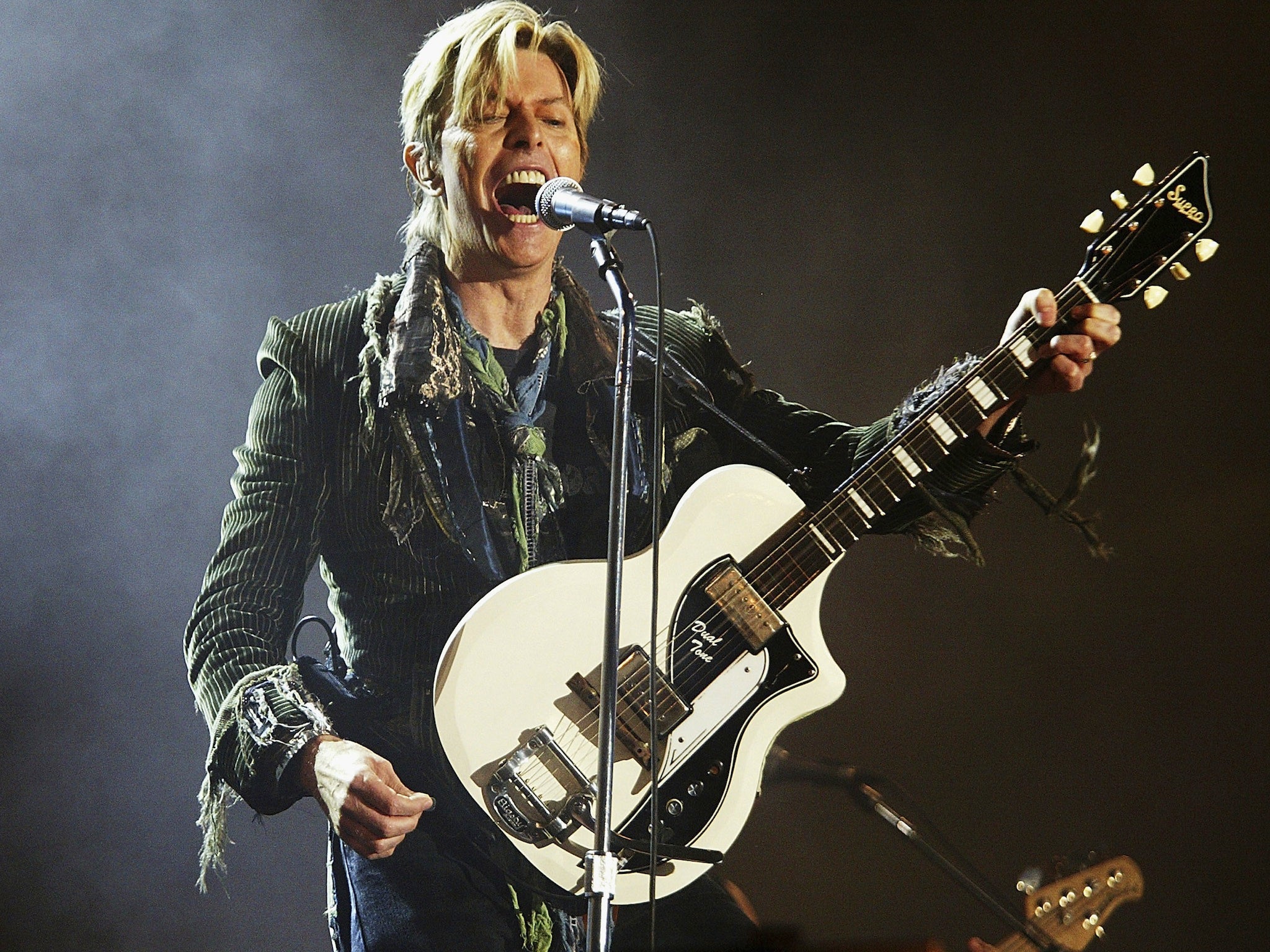David Bowie won Best Male Solo Artist at the Brit Awards 2014