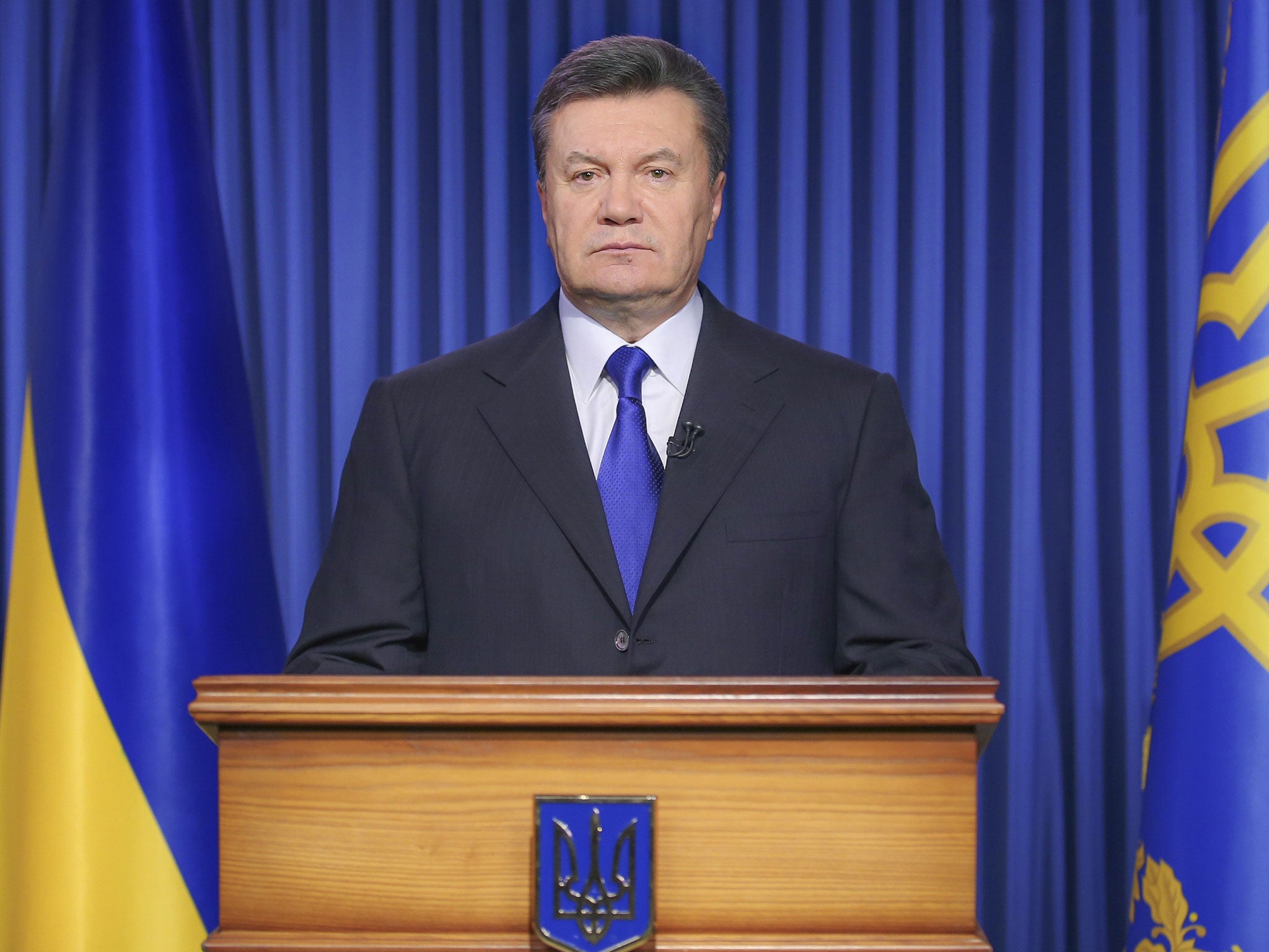 Ukrainian President Viktor Yanukovich