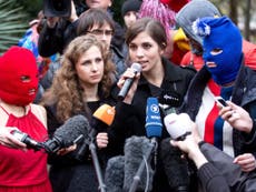 Pussy Riot on Donald Trump: We laughed at Putin, too