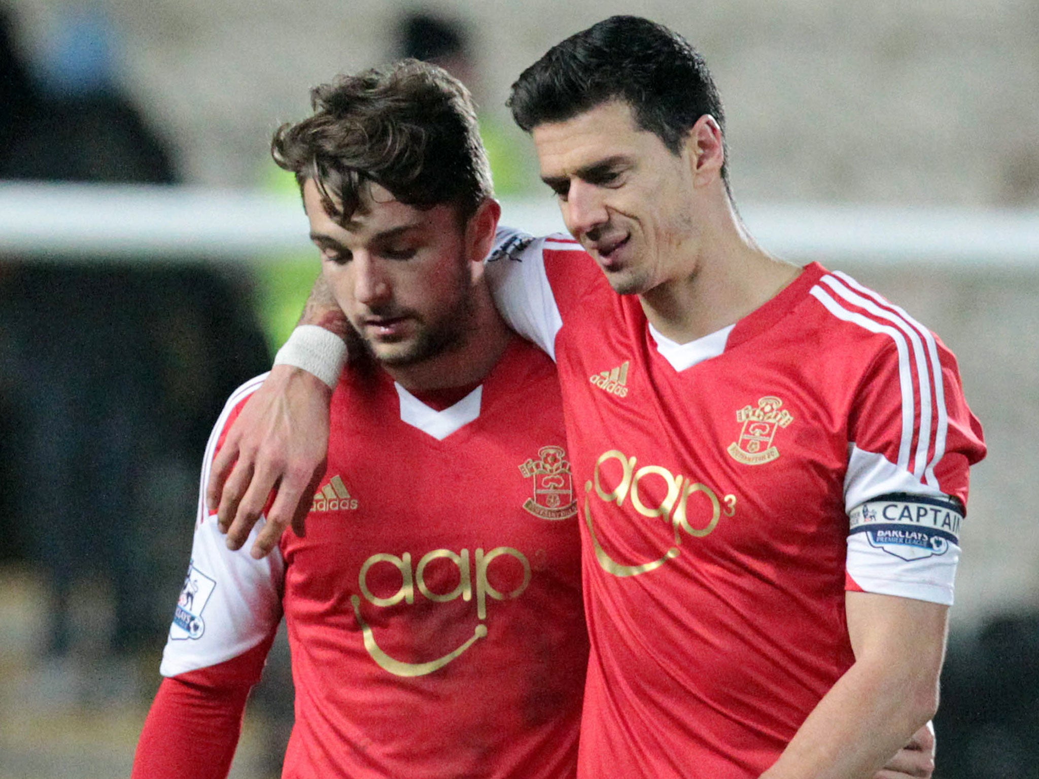 Jay Rodriguez (left) and Jose Fonte been in fine form for Southampton this season