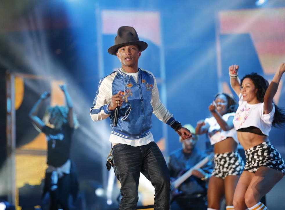Top hat: Pharrell Williams