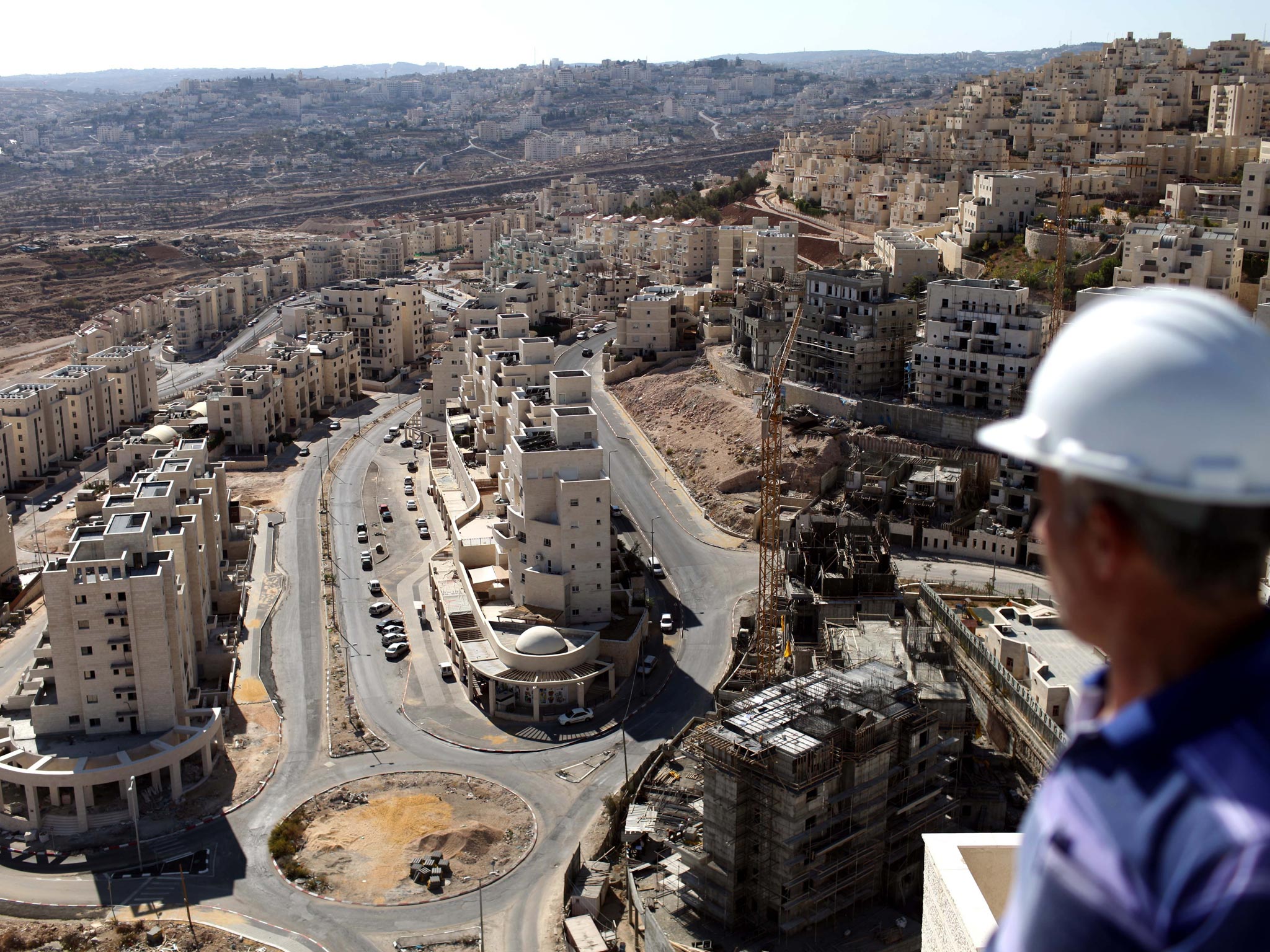 Israeli construction in the West Bank and East Jerusalem angered the EU