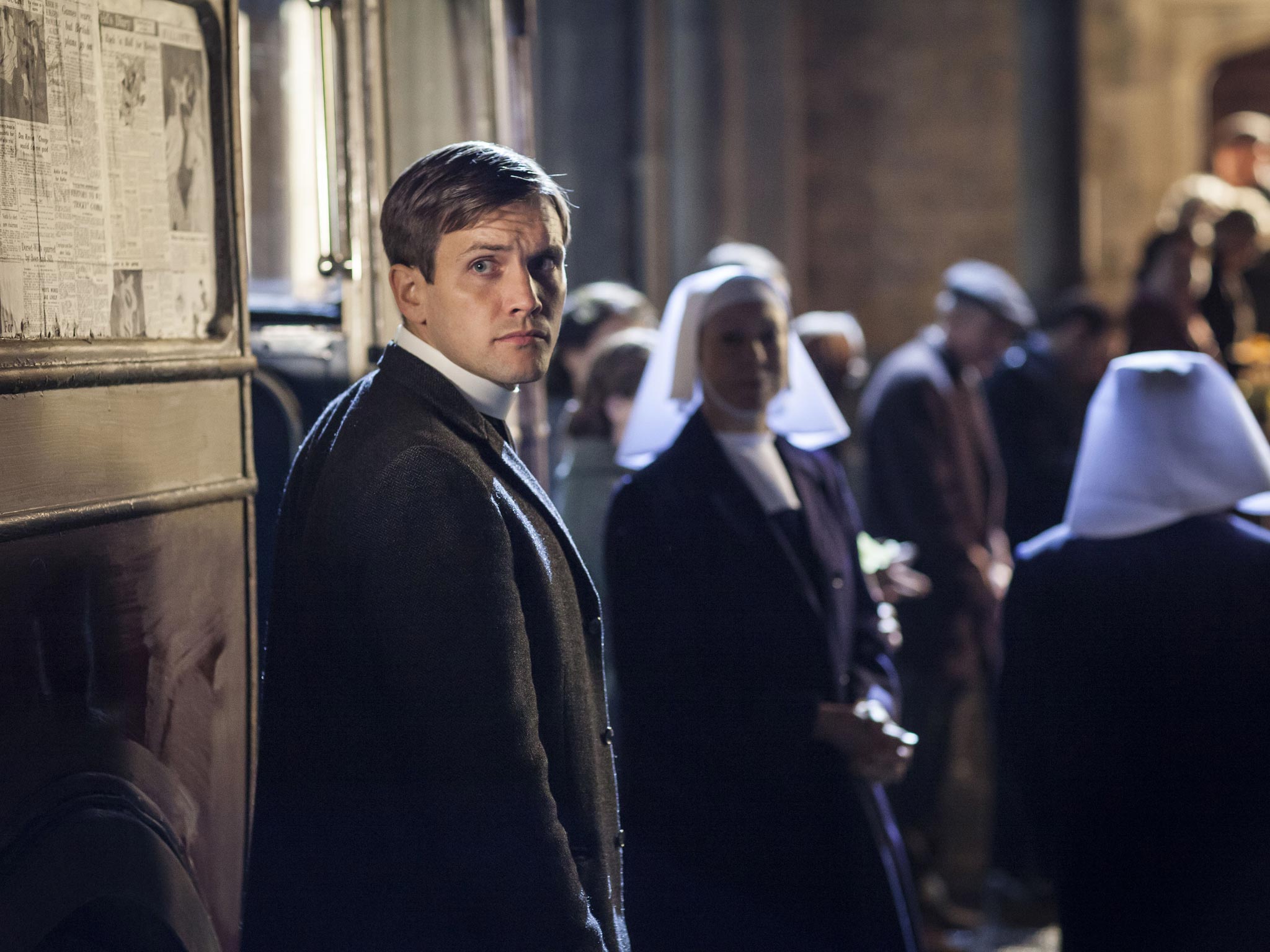 In praise of youth: Tom Hereward as the youthful vicar in Call the Midwife