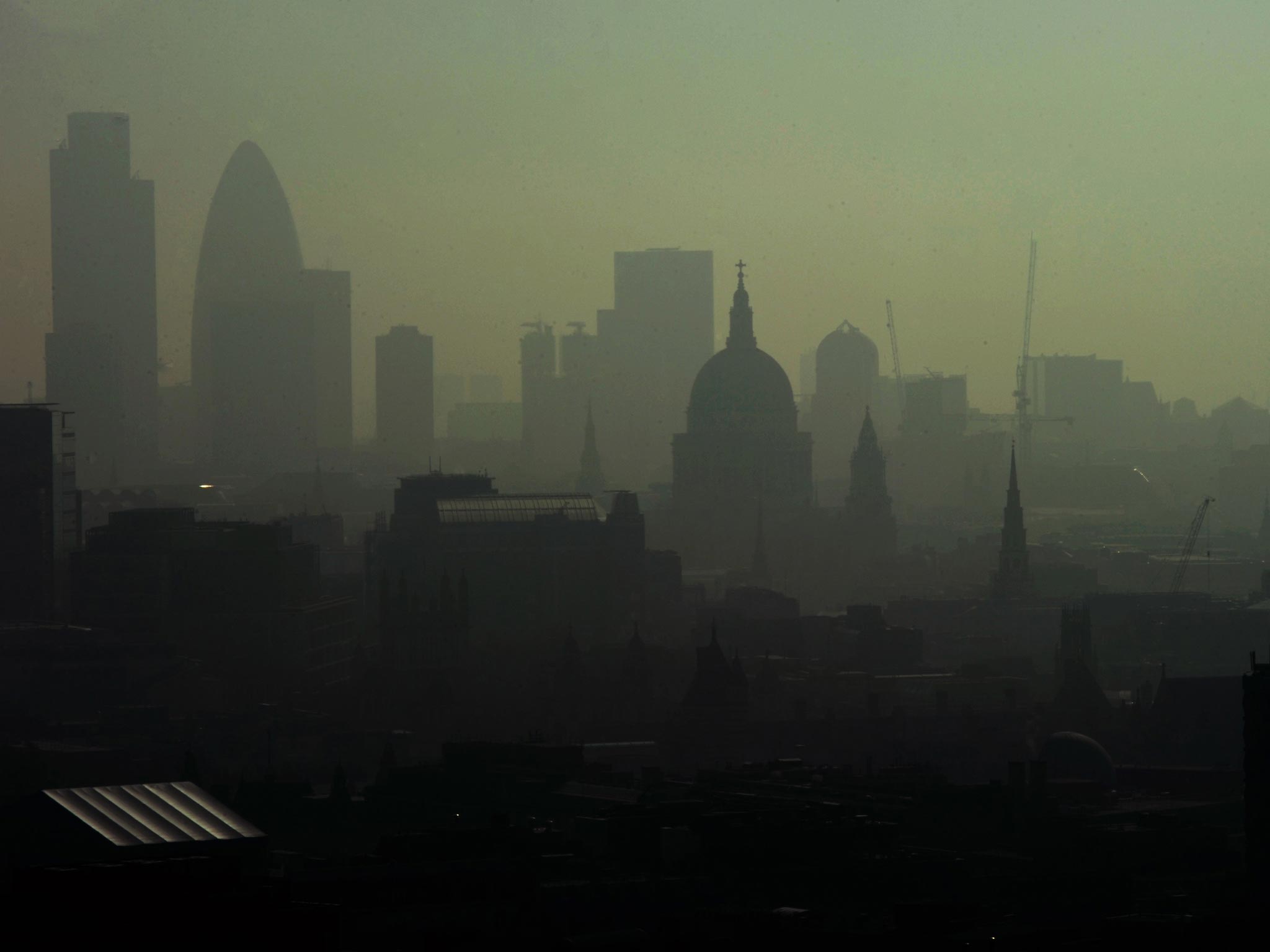 Britain has high levels of air pollution from nitrogen dioxide in Europe, caused mostly by diesel vehicles