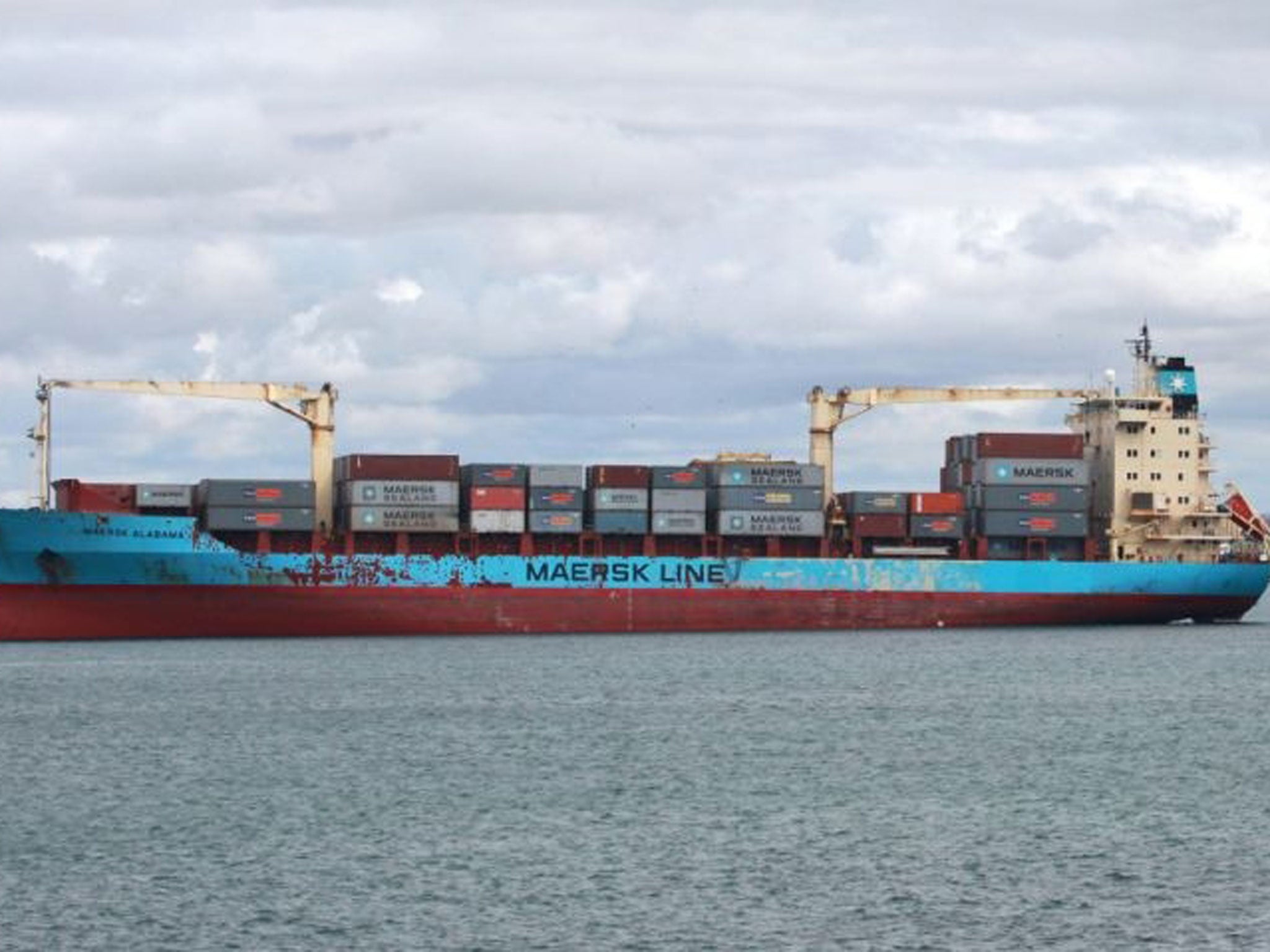 Maersk Alabama, pictured in 2009.