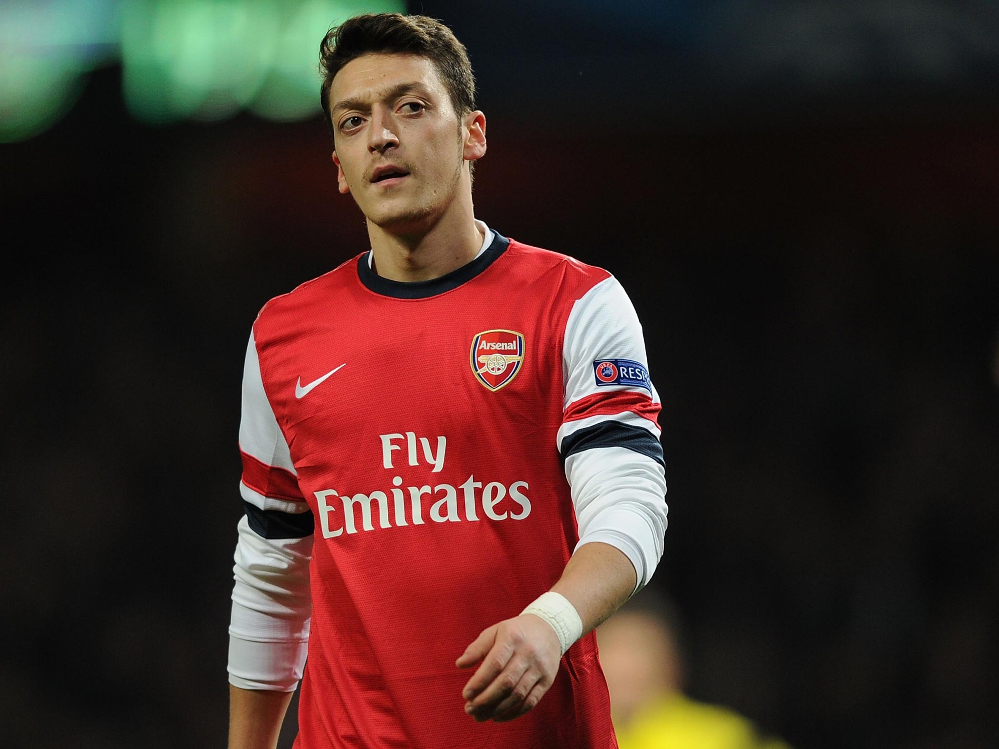 Mesut Özil’s lacklustre display showed the effects of a busy run of games since Christmas