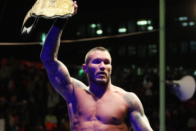 Randy Orton will defend his WWE World Heavyweight Championship against five other men at the Elimination Chamber