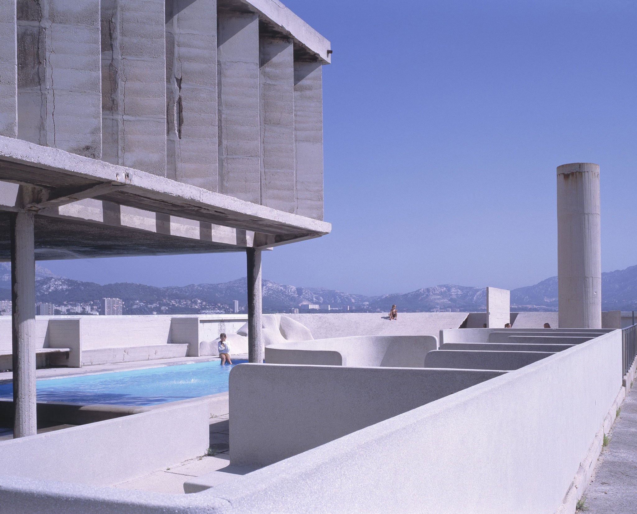 Corbusier's Unité d’Habitation - Meades's home in Marseilles