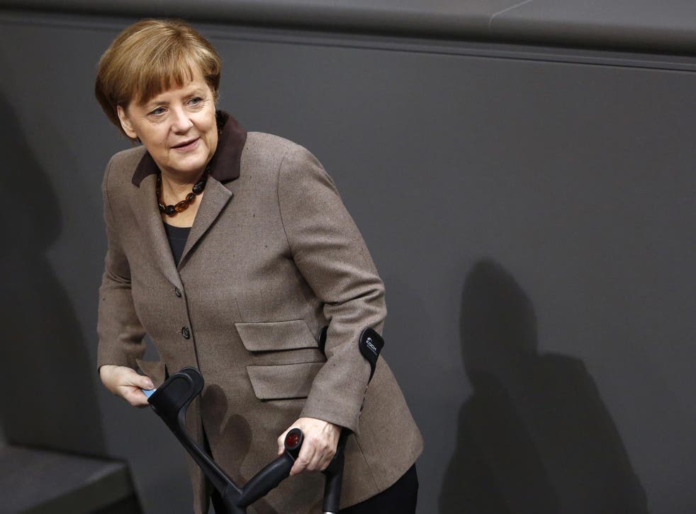 The German Chancellor Angela Merkel will be visiting London next week