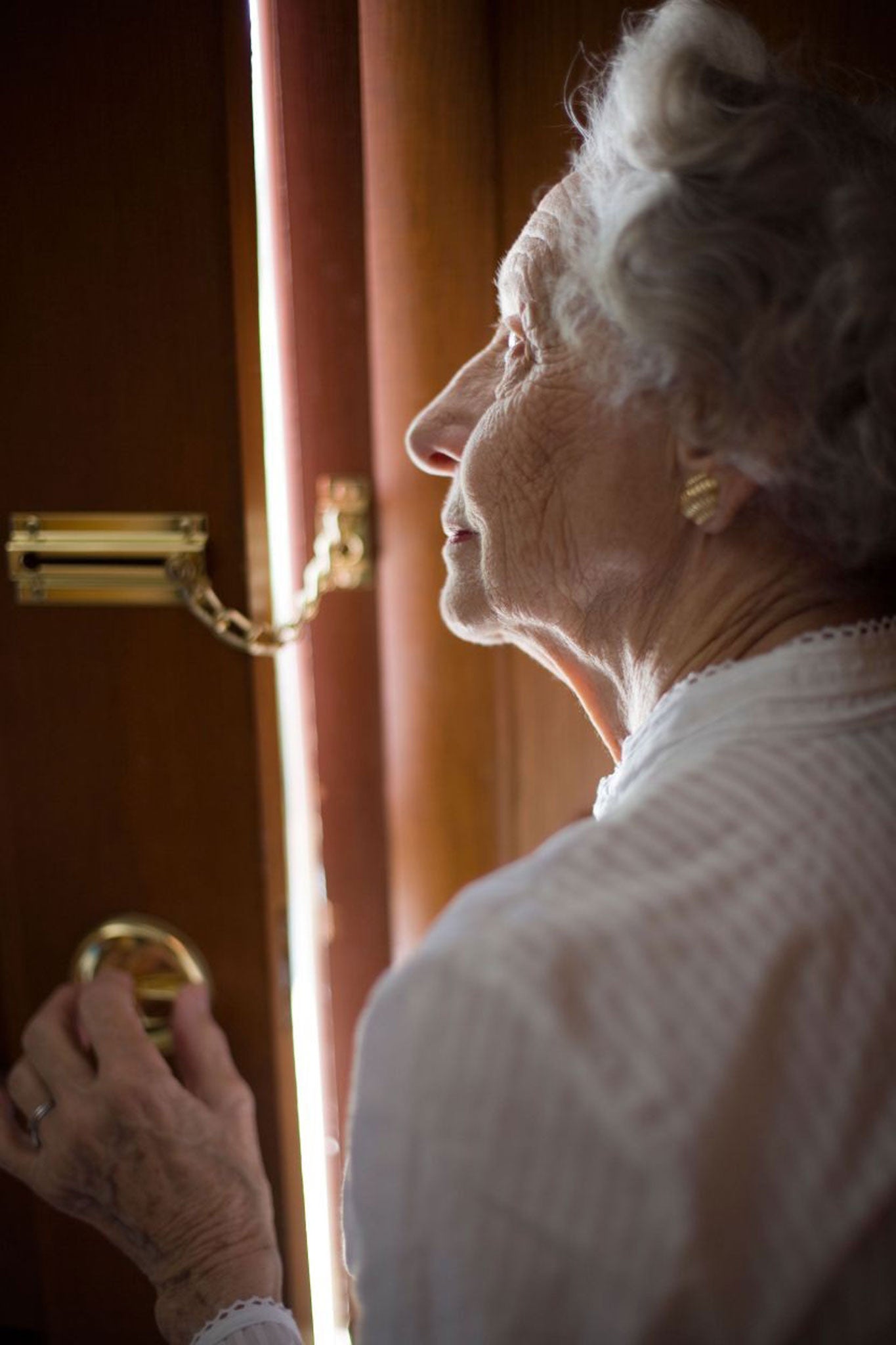 Foot in the door: 'gullible oldies' are being targeted for cons. In one case an estate agent sought to cheat a victim out of hundreds of thousands of pounds on a property sale after being invited into his home