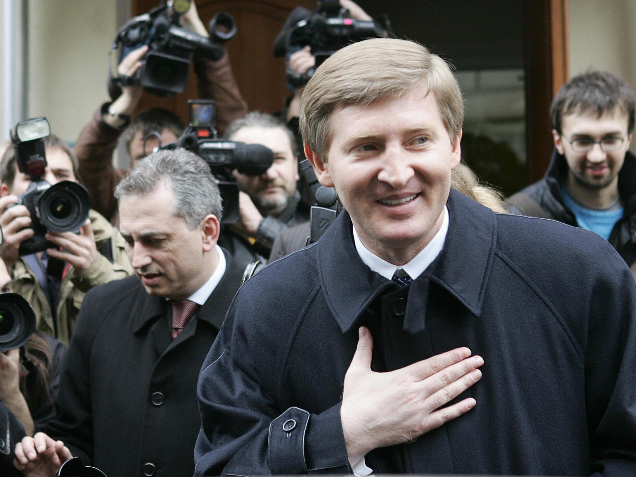 Rinat Akhmetov, pictured in Kiev in 2006, has denounced this week’s bloodshed
