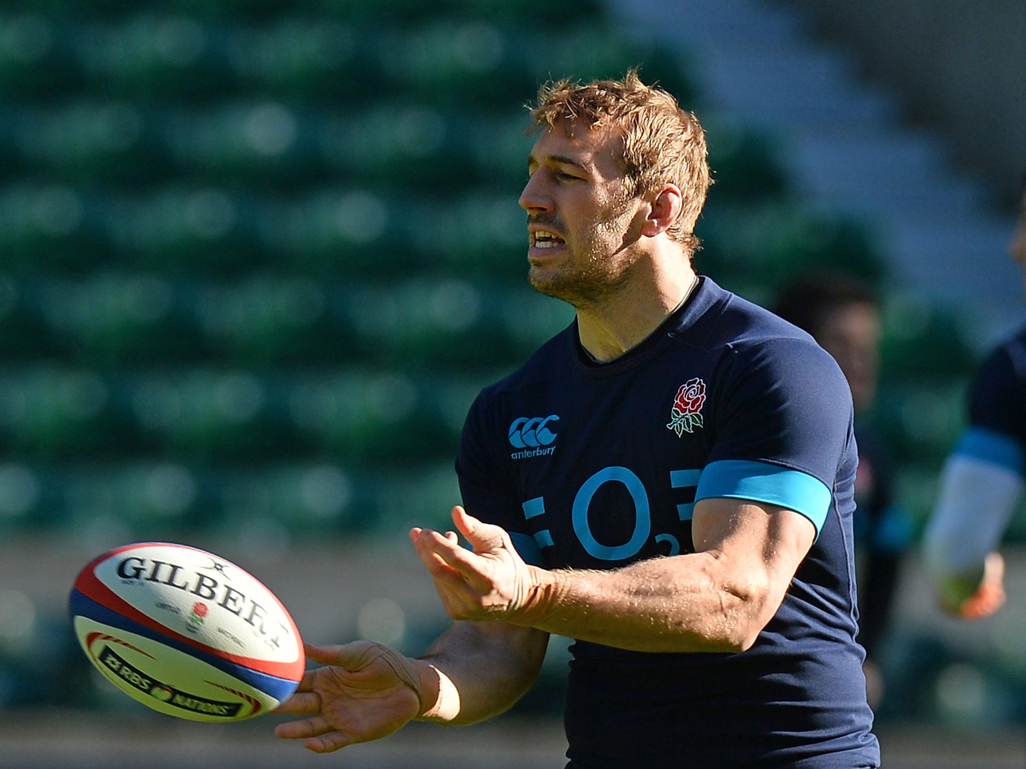 Chris Robshaw will be expecting big things today
