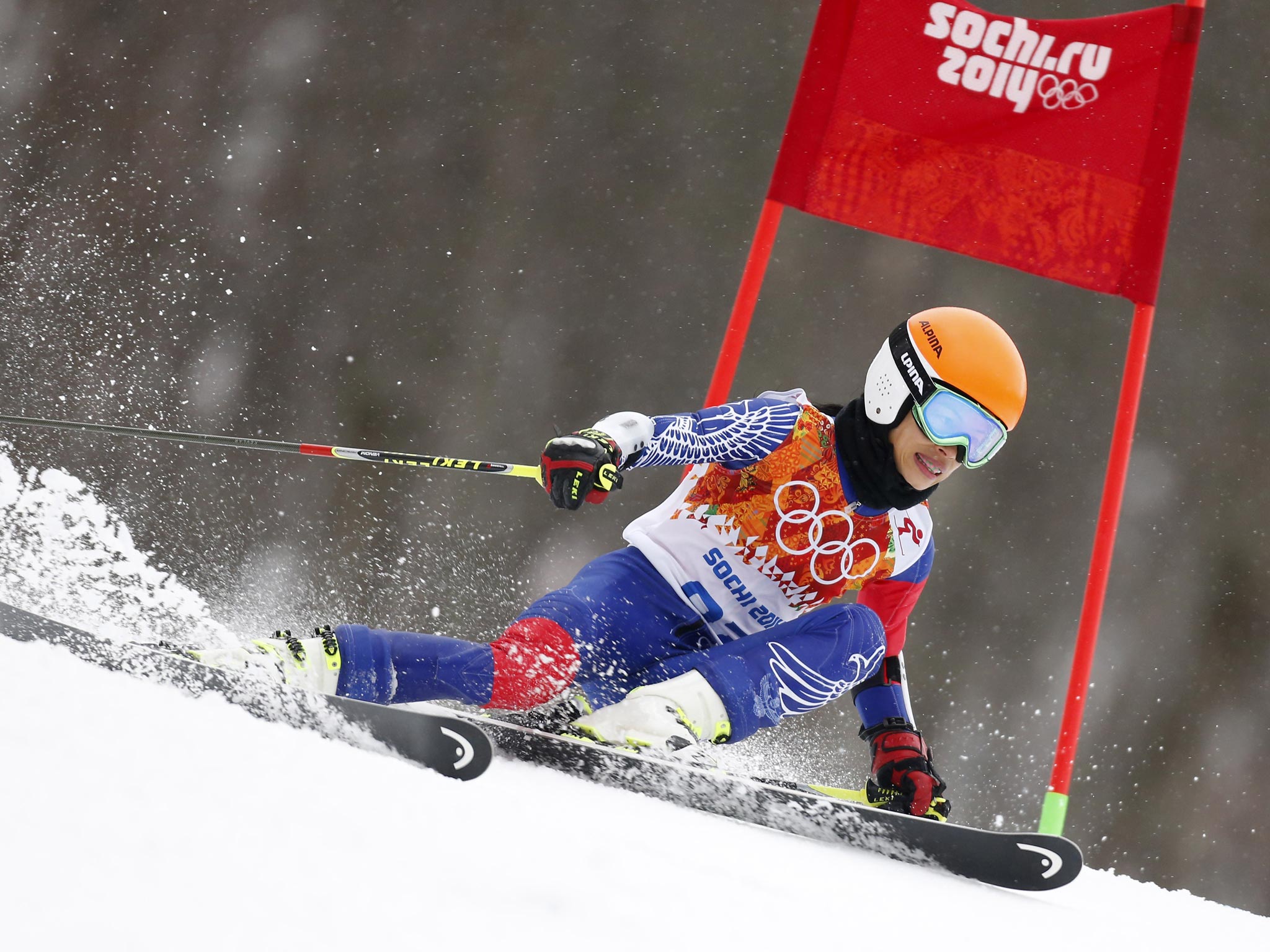 Even though Vanessa-Mae came last, her participation in the giant slalom was entirely in keeping with Olympic ideals