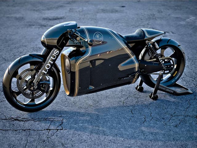 Tron Designer Creates Hyper Bike For Lotus The Independent The Independent