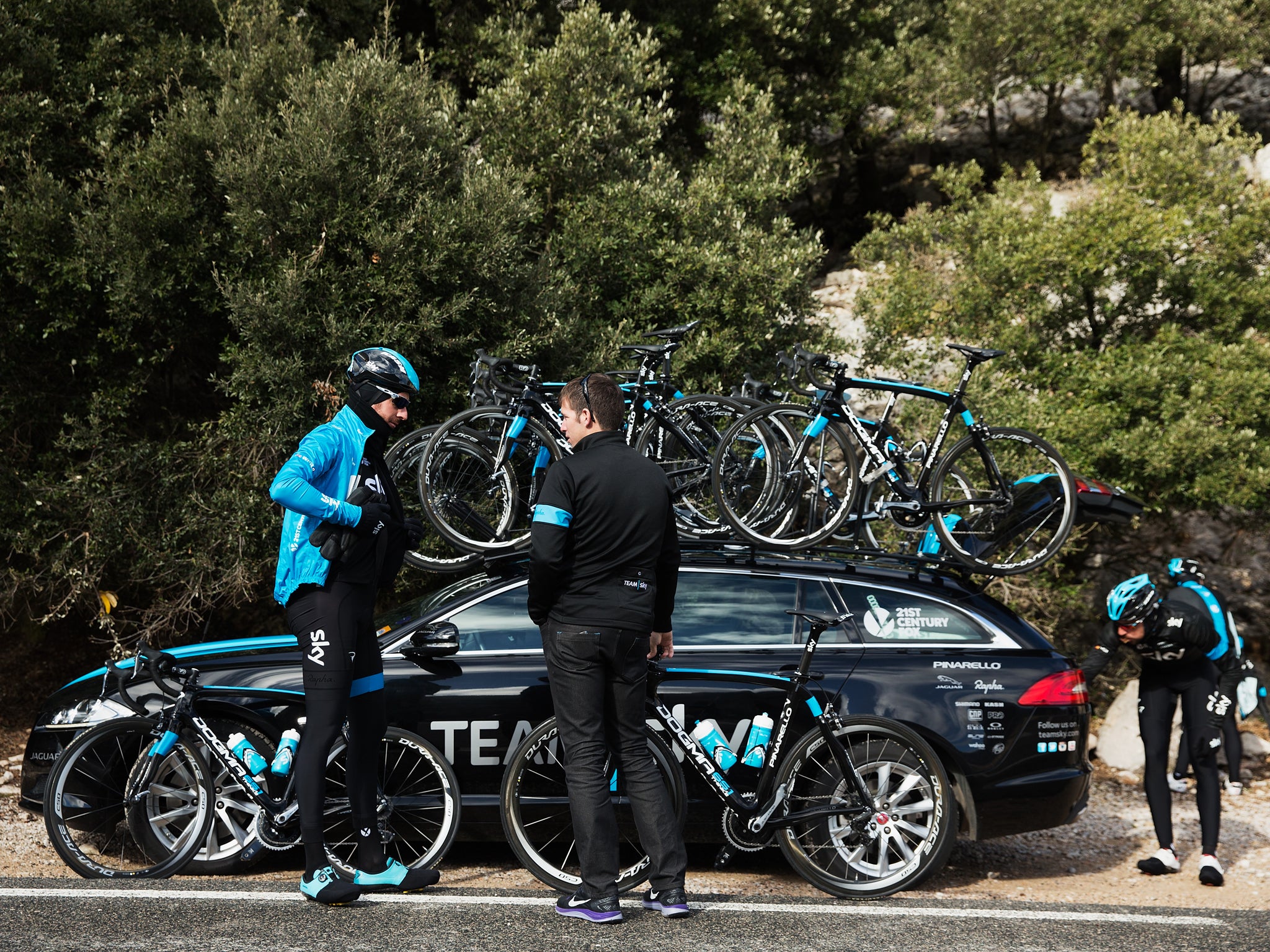 Team Sky had 16 race bikes stolen on the eve of the Tour du Haut Var