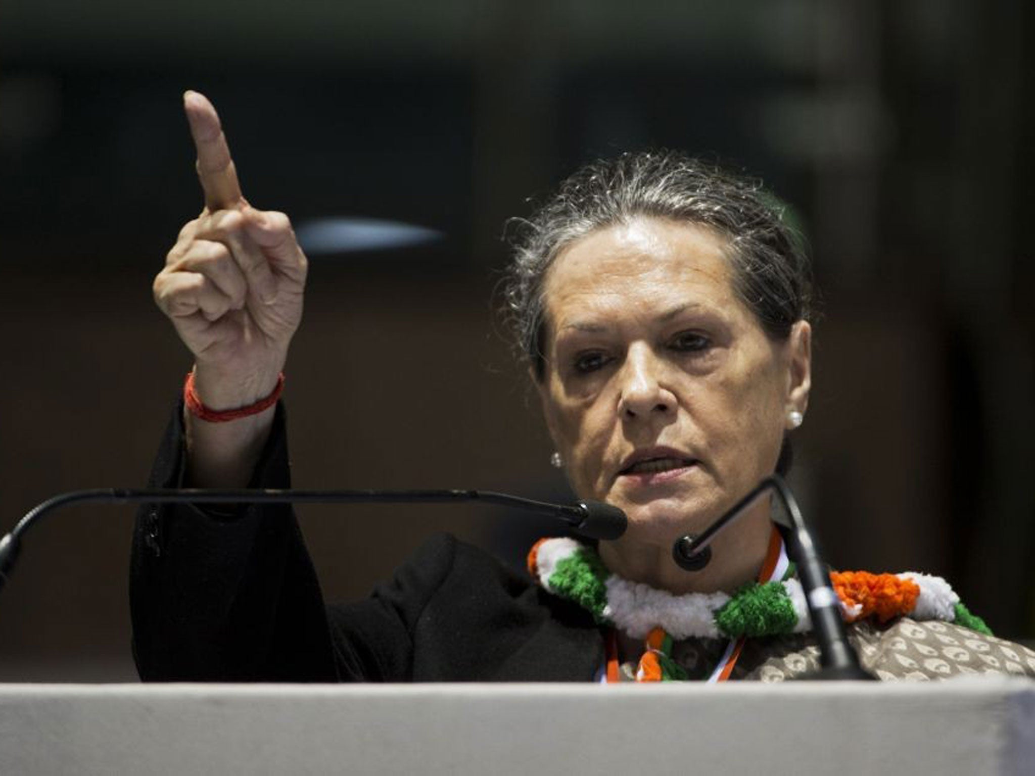 Regression: The Congress Party’s Sonia Gandhi