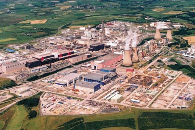 Sellafield nuclear plant in Cumbria
