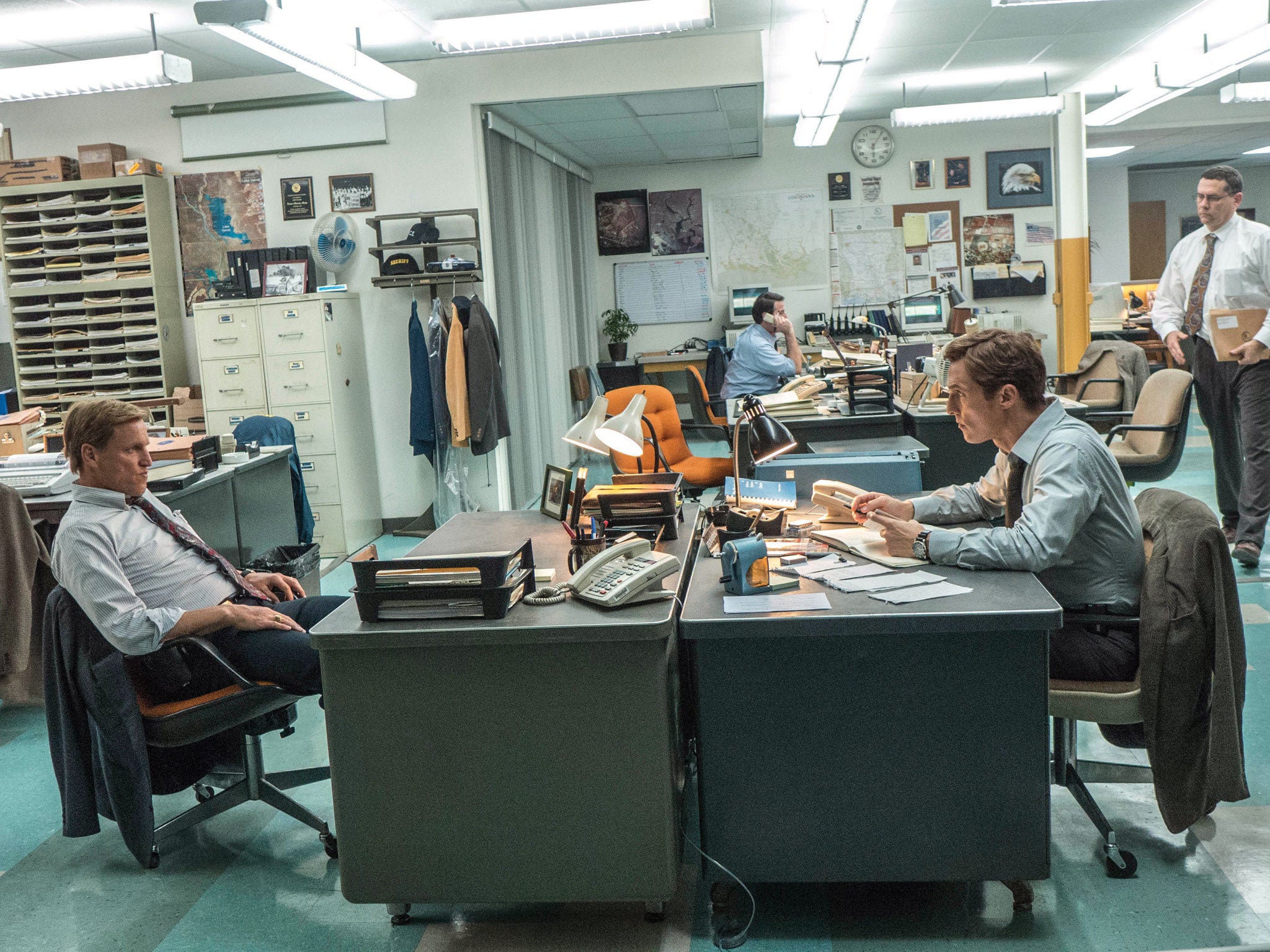 Agents of gloom: Matthew McConaughey and Woody Harrelson in 'True Detective'