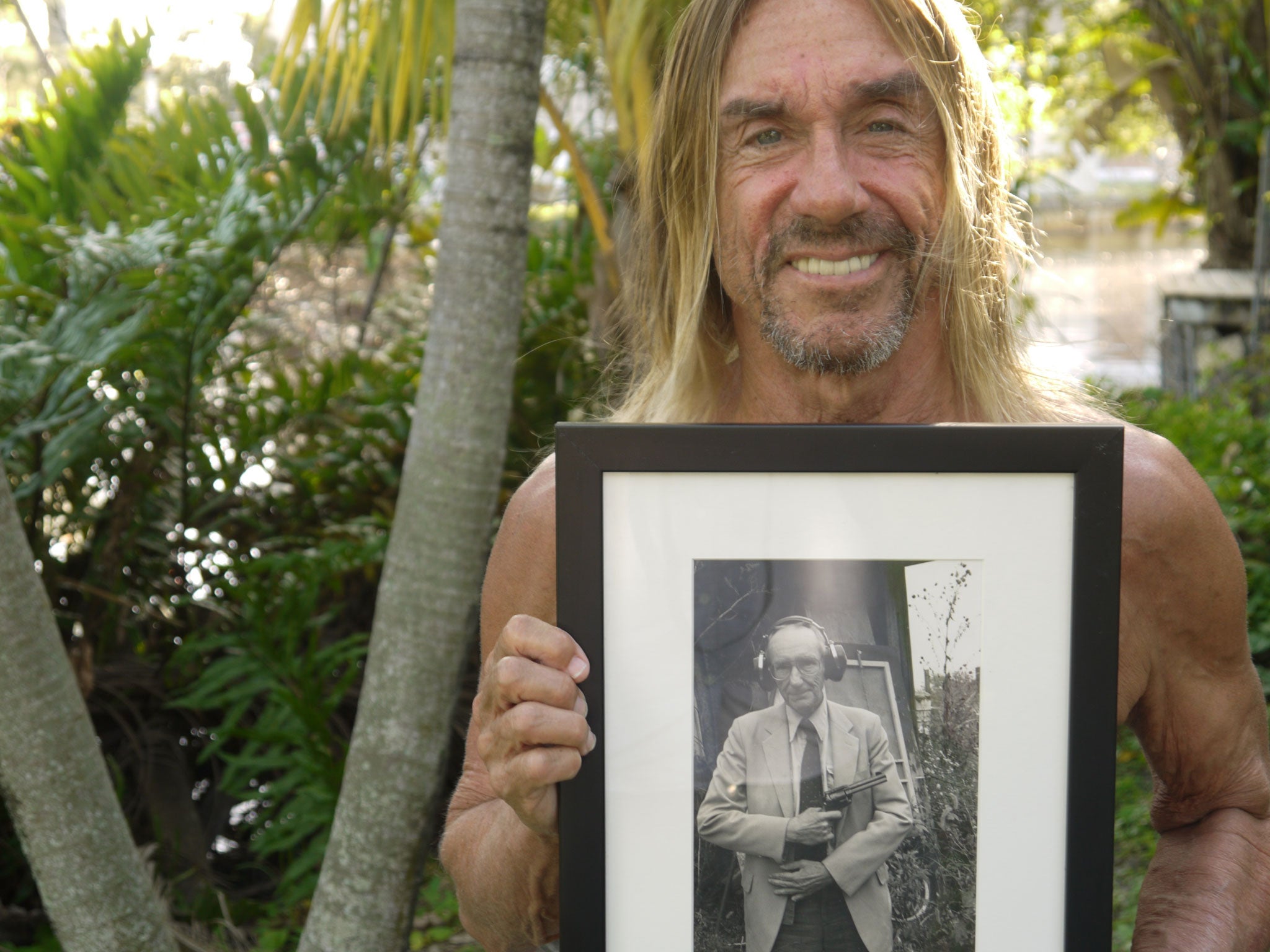 Punk pioneer Iggy Pop remembered one of his influences, the writer William Burroughs, in a documentary for the BBC