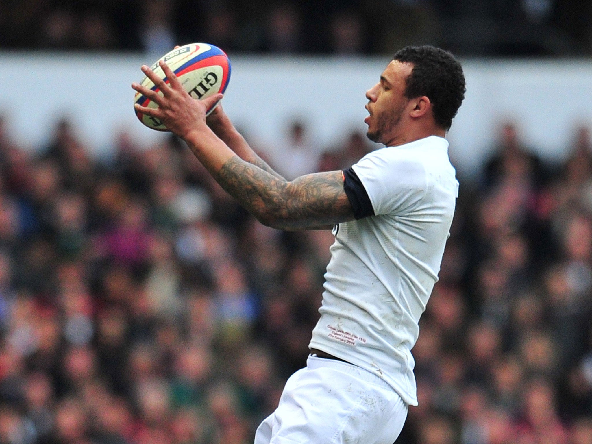 Courtney Lawes has helped England win all but four of their line-outs during this Six Nations