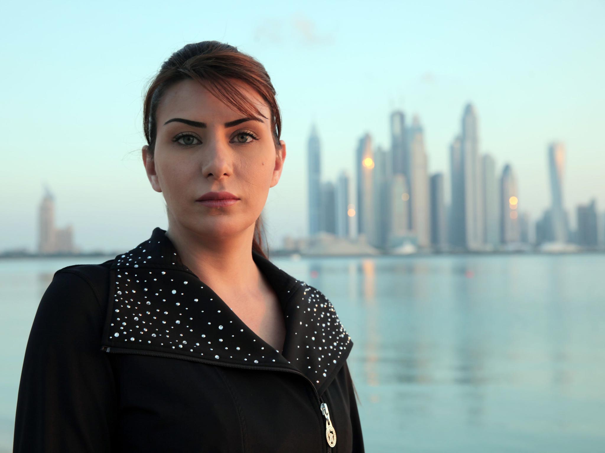 Atena Yazdi as she appears in the BBC Panorama programme Kidnapped: Betrayed By Britain?