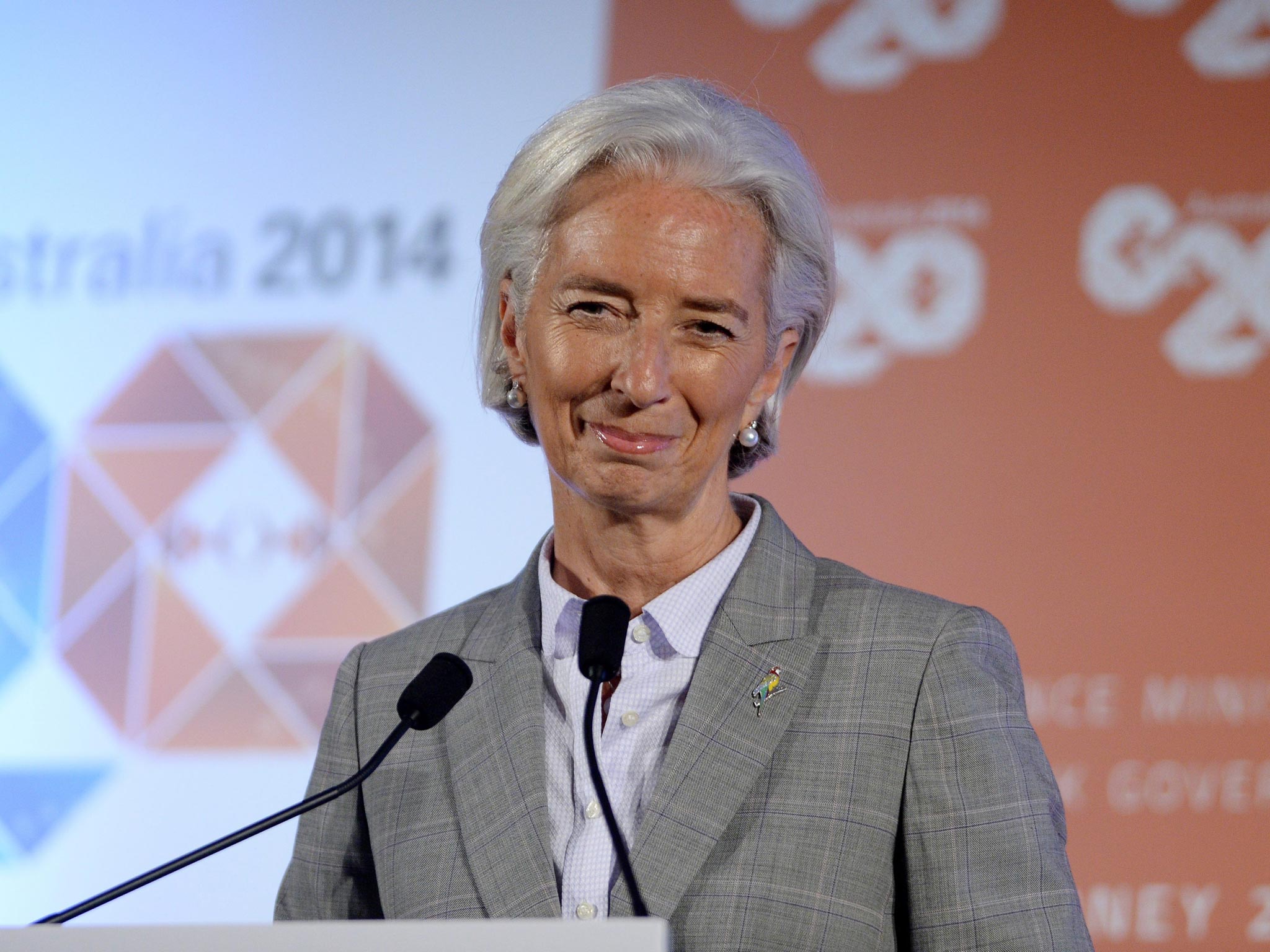 The pledge has been welcomed by managing director of the International Monetary Fund Christine Lagarde