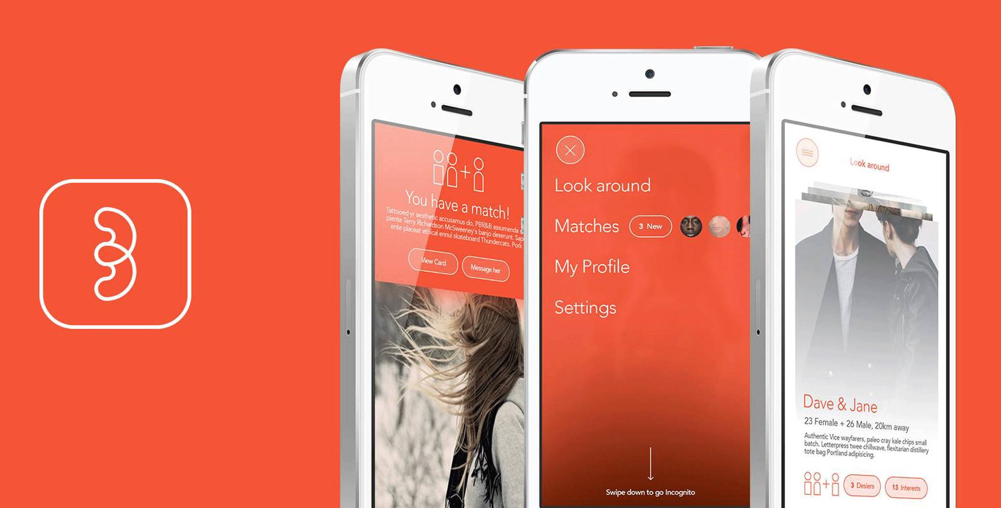 3nder encourages users to 'swipe up for love'