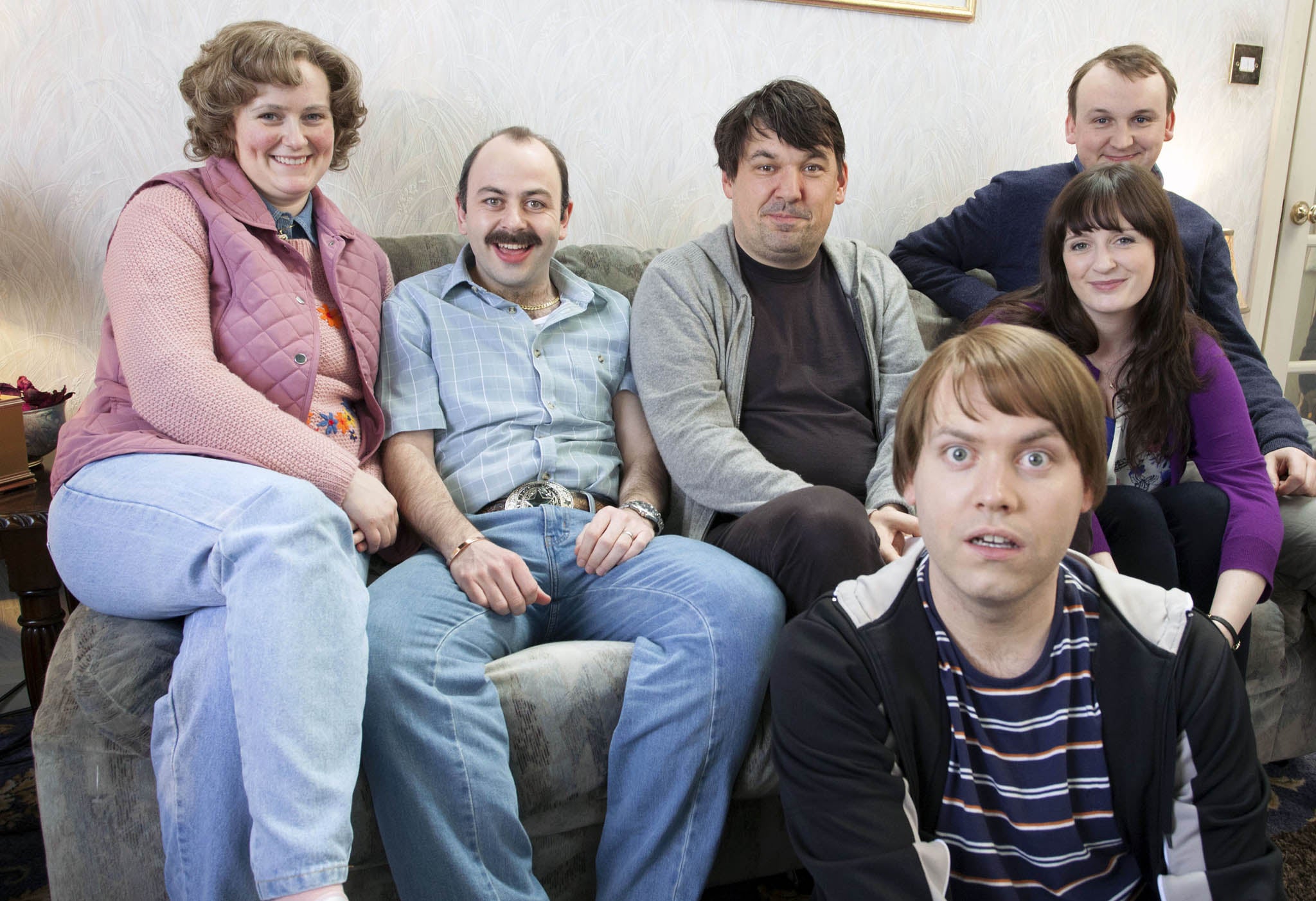 The Walsh family, who star in new Irish comedy set to rival Mrs Brown's Boys
