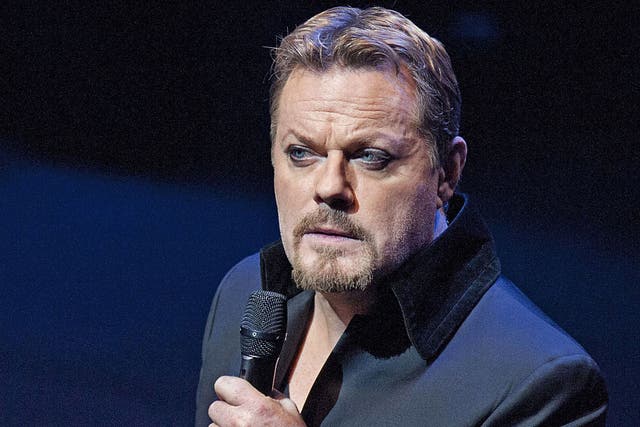 Euro star: Eddie Izzard performing his 'Force Majeure' show in German 
