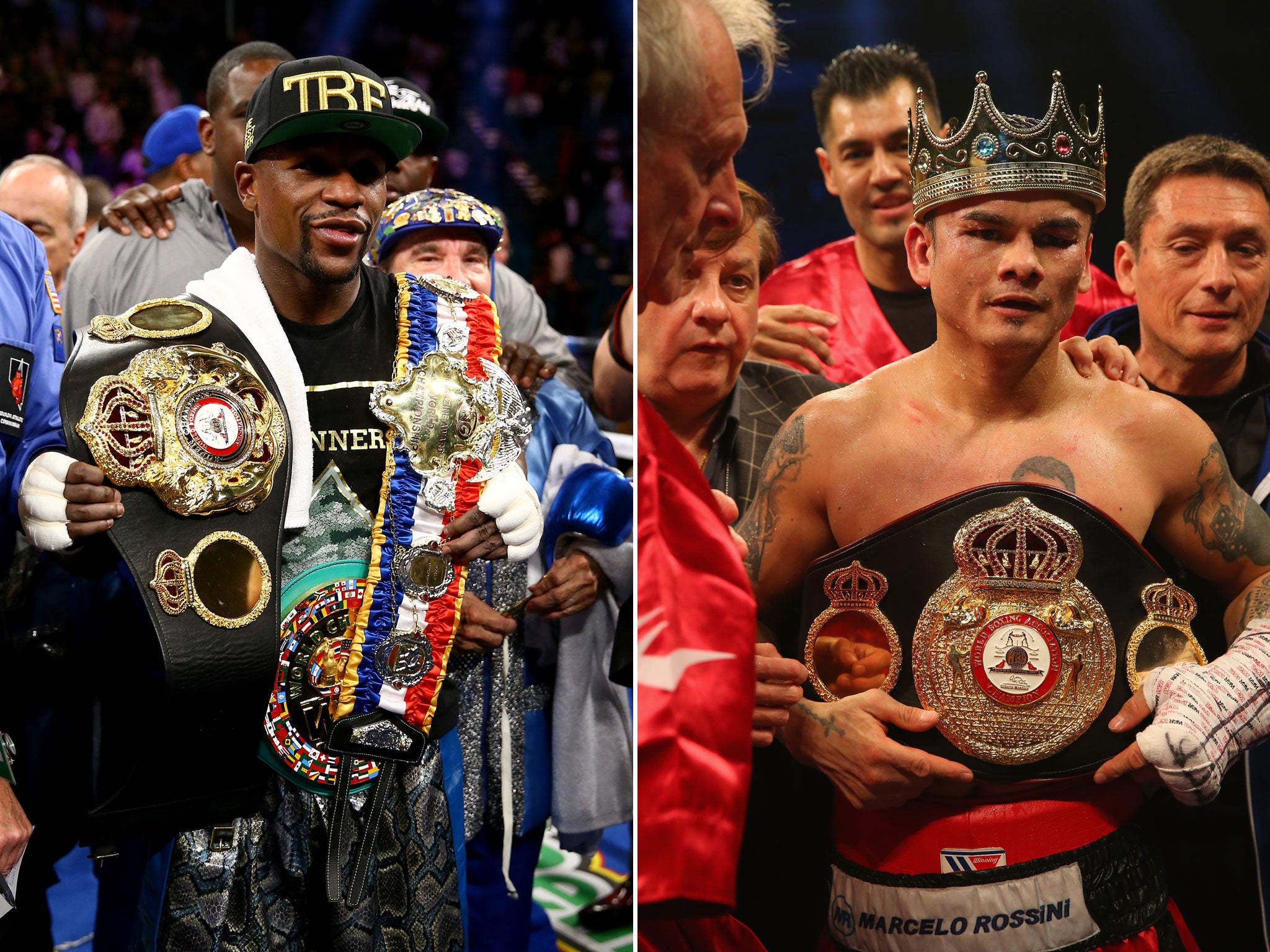 Floyd Mayweather and Marcos Maidana will face off in a welterweight unification bout, scuppering the chance of Amir Khan facing the pound-for-pound king